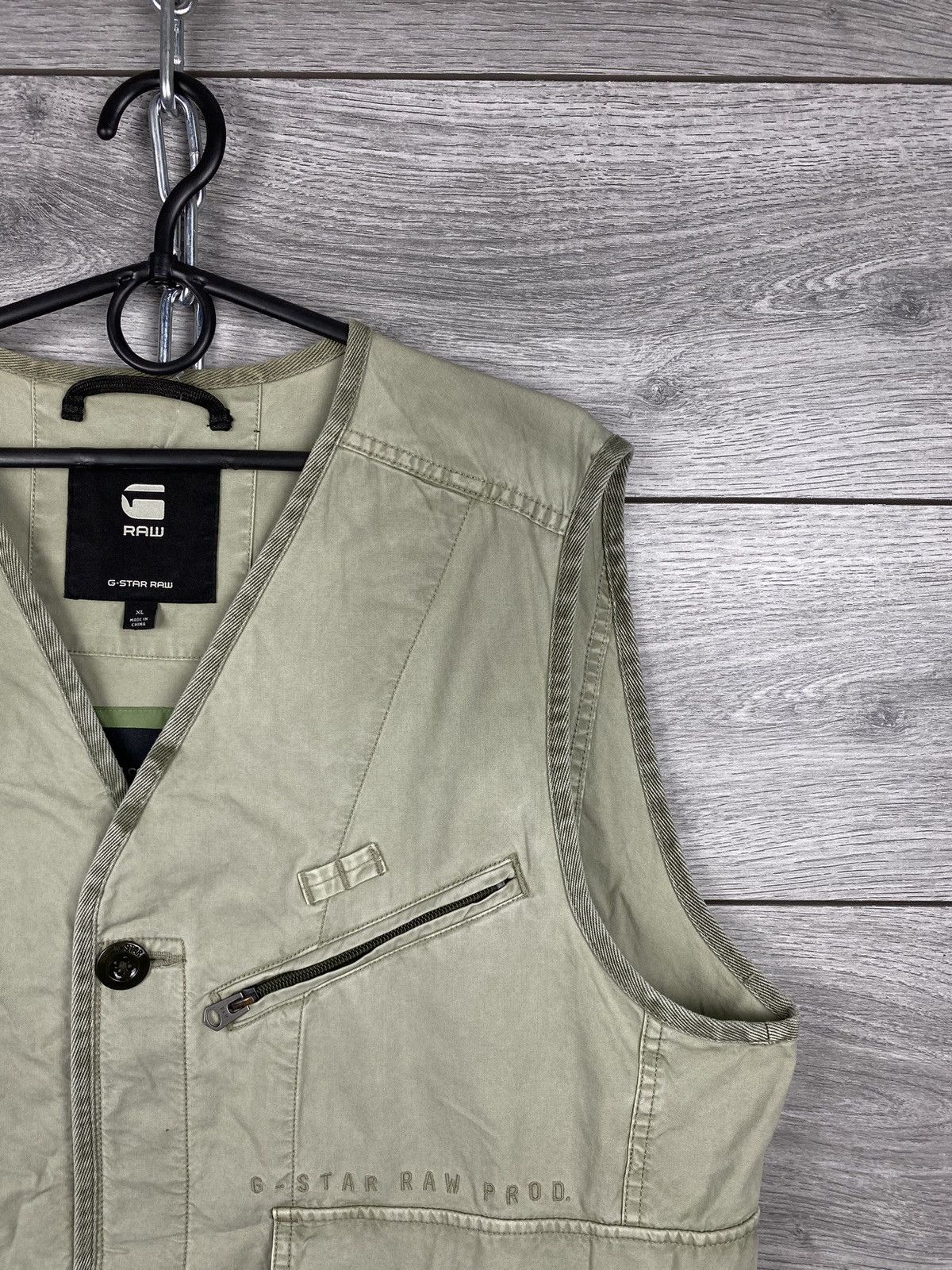 G-Star G Star Raw Multi pocket Vest Size US XL / EU 56 / 4 - 4 Thumbnail