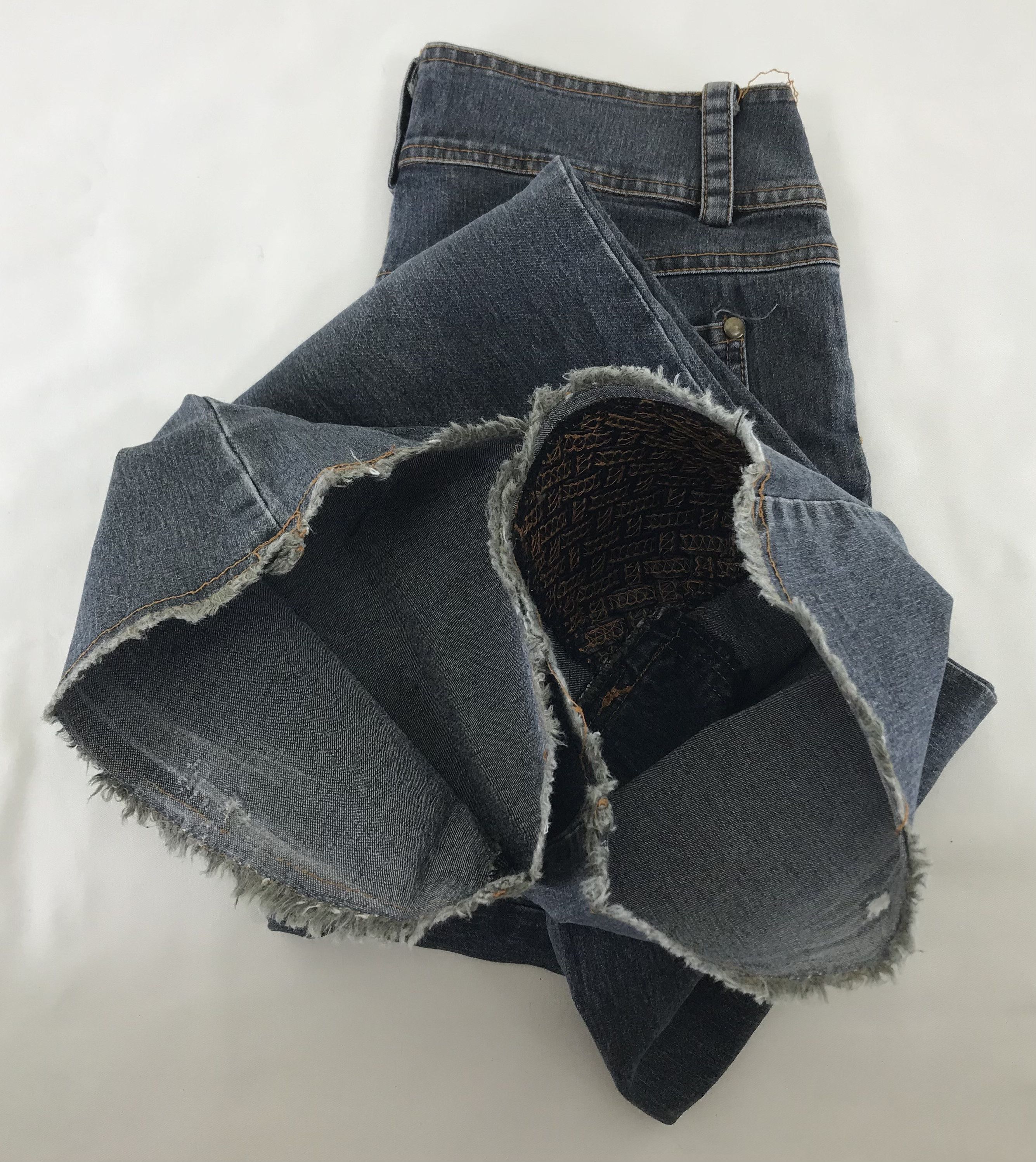 If Six Was Nine Vintage Japanese Patchwork Design Jeans Size 29" - 12 Thumbnail