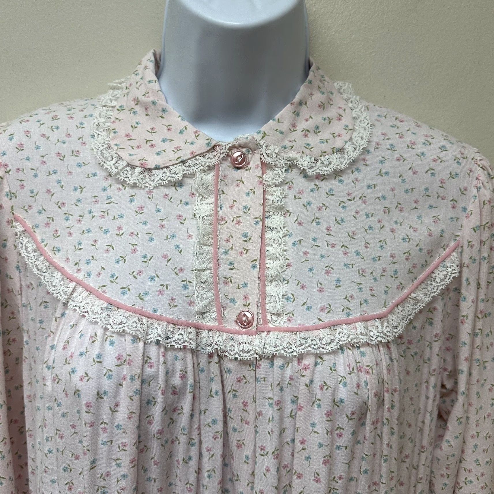Vintage VINTAGE Dora Gottlieb Nightgown Shirt? Size S / US 4 / IT 40 - 3 Thumbnail