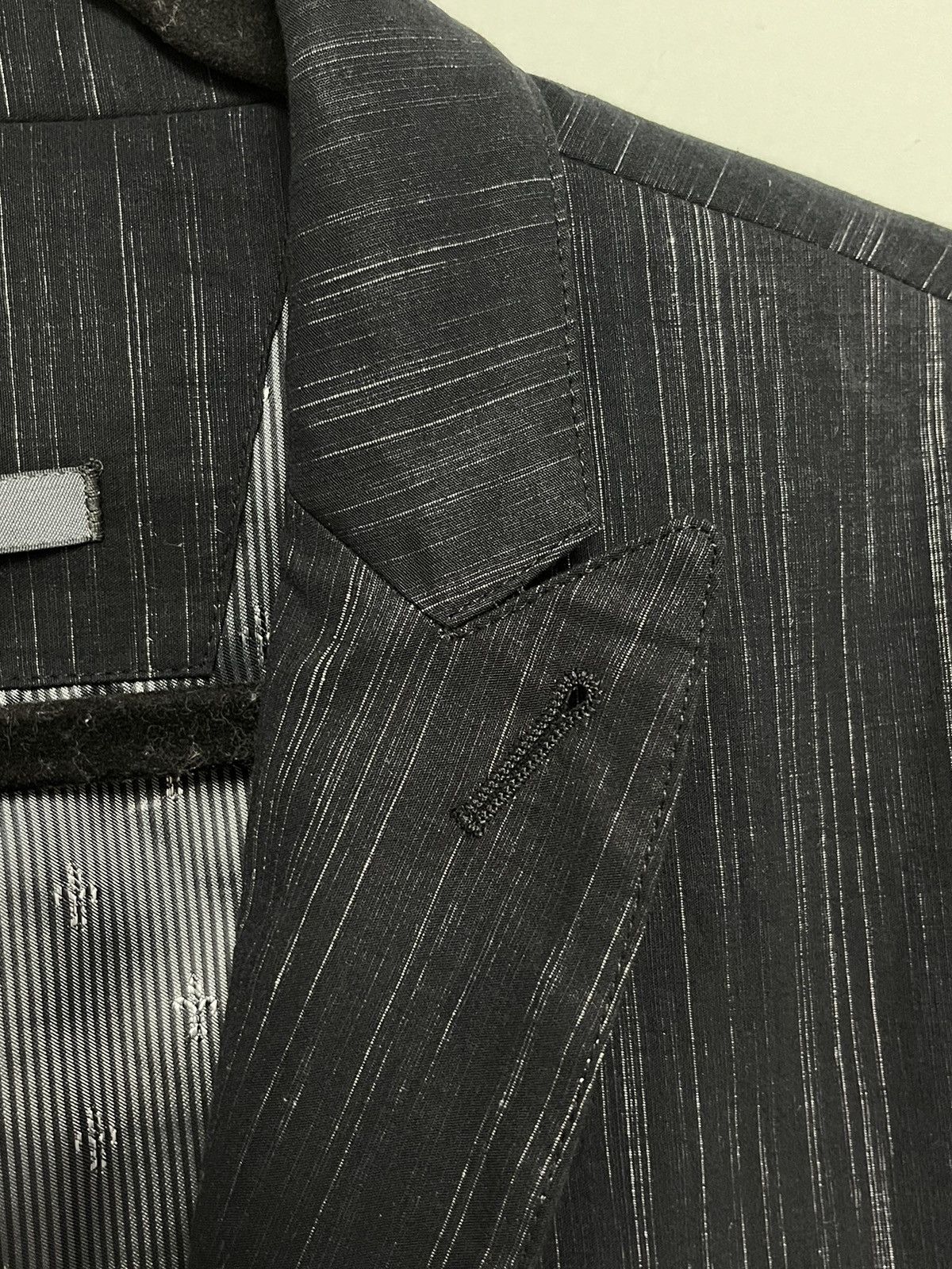 John Varvatos Irregular striped jacket. Size EU50 USA 40 Size US M / EU 48-50 / 2 - 8 Thumbnail