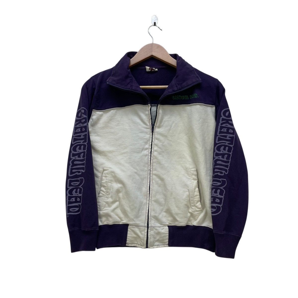 Grateful Dead 💥Vintage Grateful Dead Zip Up Sweater Jacket Size M / US 6-8 / IT 42-44 - 3 Thumbnail