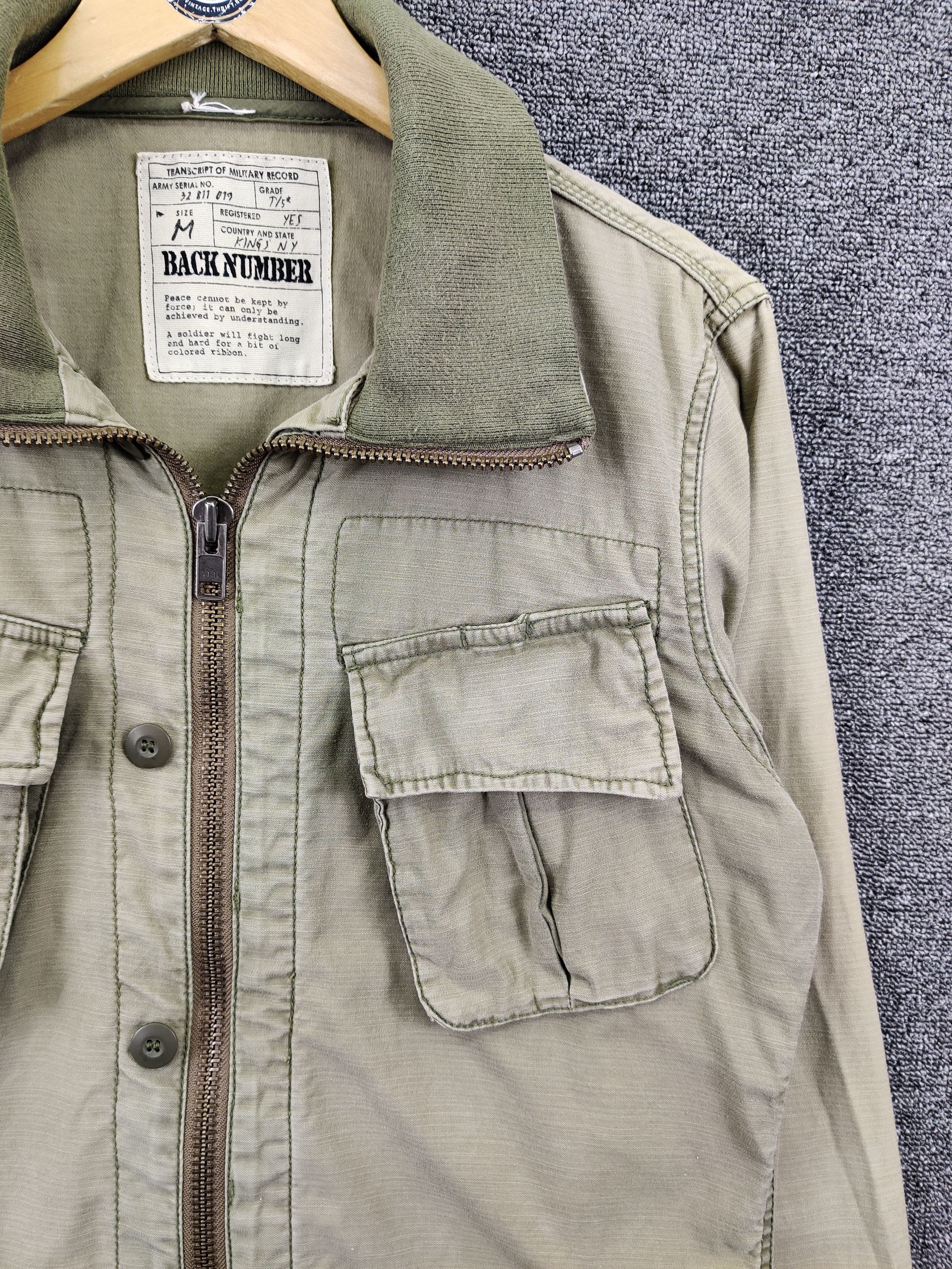 Japanese Brand Vintage Back Number Military Jacket Size US M / EU 48-50 / 2 - 5 Thumbnail