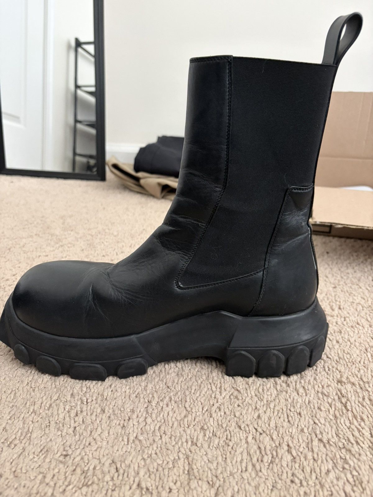 Rick Owens Rick Owens Beatle Bozo Tractor Boots Size US 8.5 / EU 41-42 - 5 Thumbnail