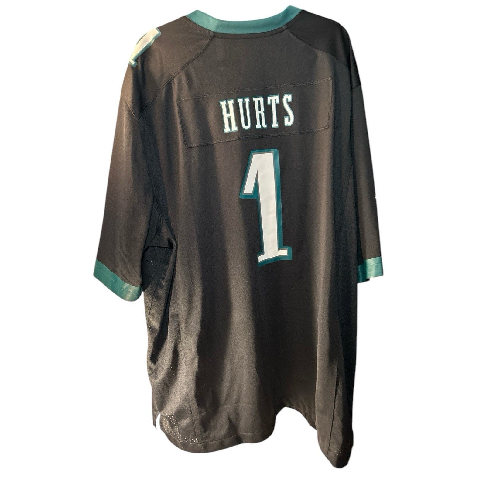 Nike Nike Jalen Hurts Eagles Jersey 3XL Black Vapor Size US XXL / EU 58 / 5 - 2 Thumbnail