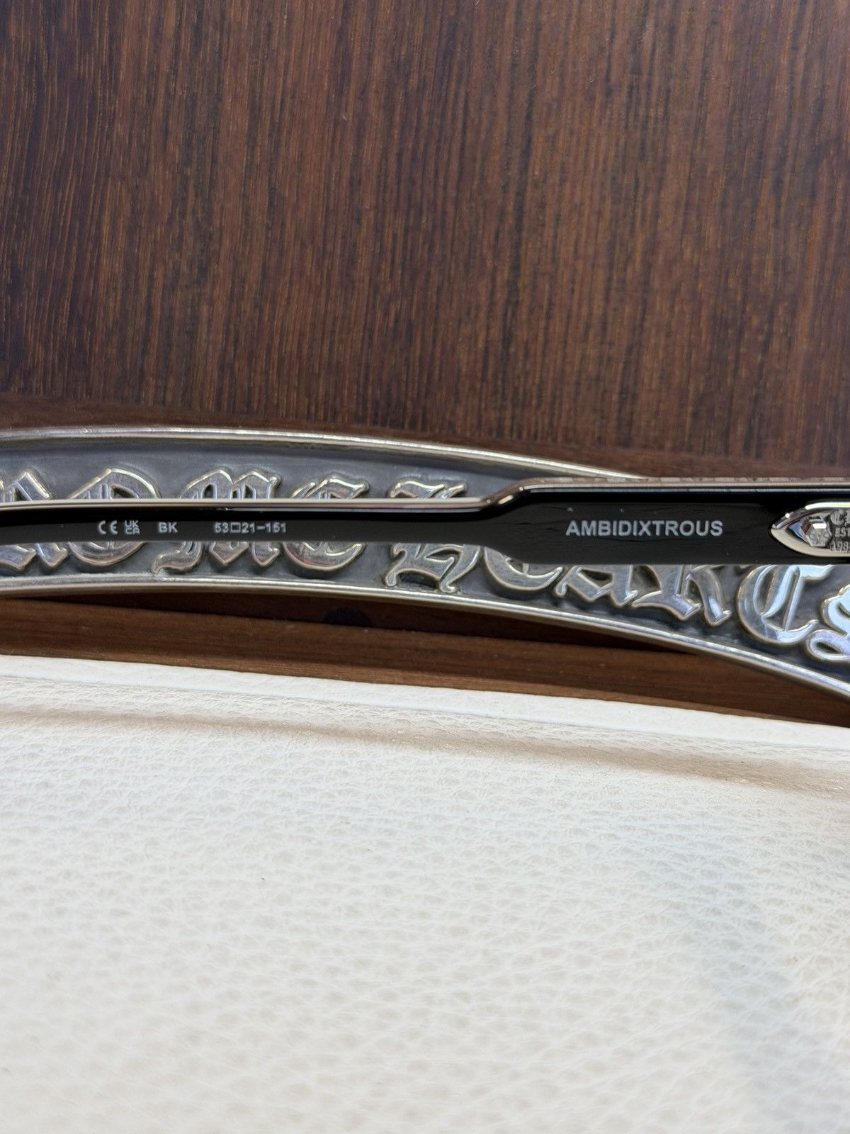Chrome Hearts Chrome Hearts Ambidixtrous Glasses Size ONE SIZE - 8 Thumbnail