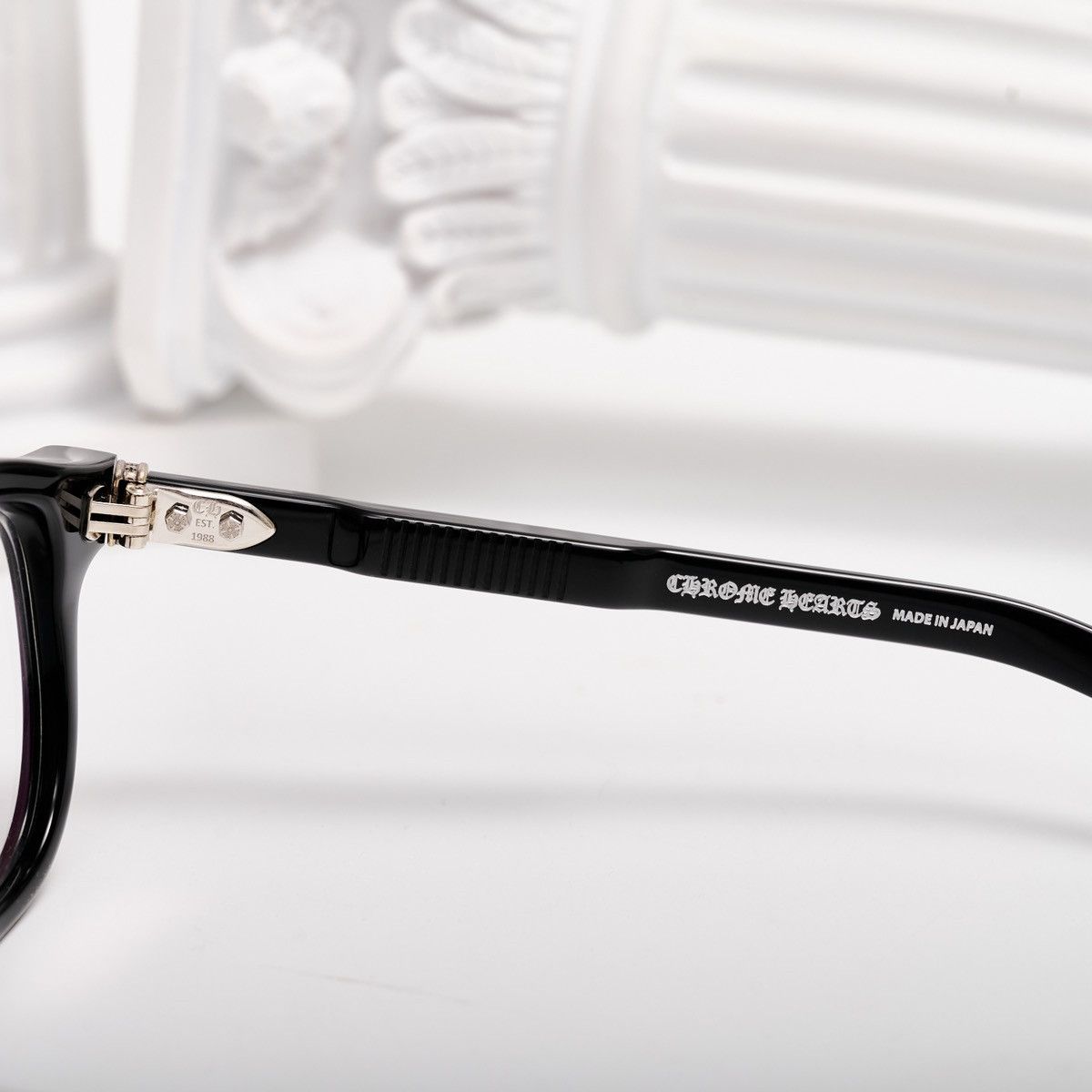 Chrome Hearts CHROME HEARTS CHIRP CHIRP BLACK GLASSES Size ONE SIZE - 4 Thumbnail