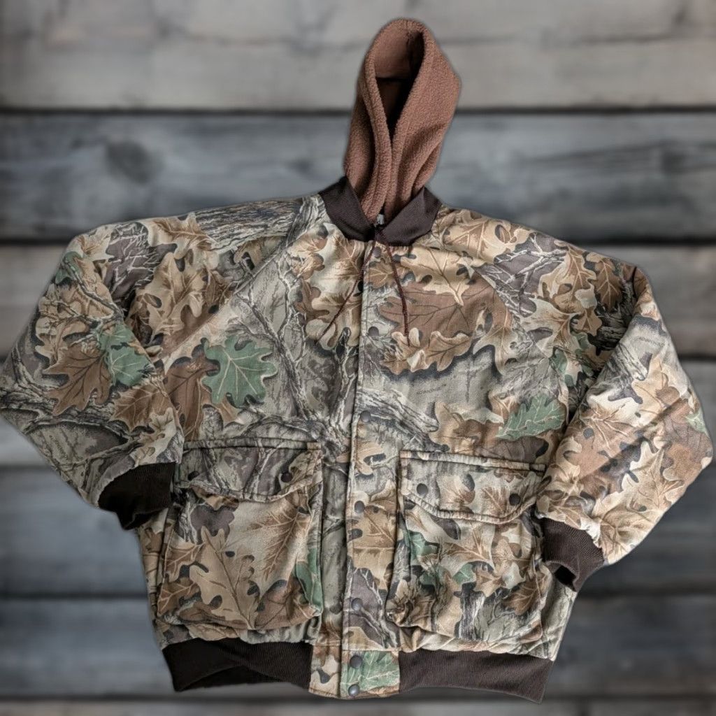 Carhartt × Vintage Carhartt RealTree Hardwoods Camo Vest L Quilt
