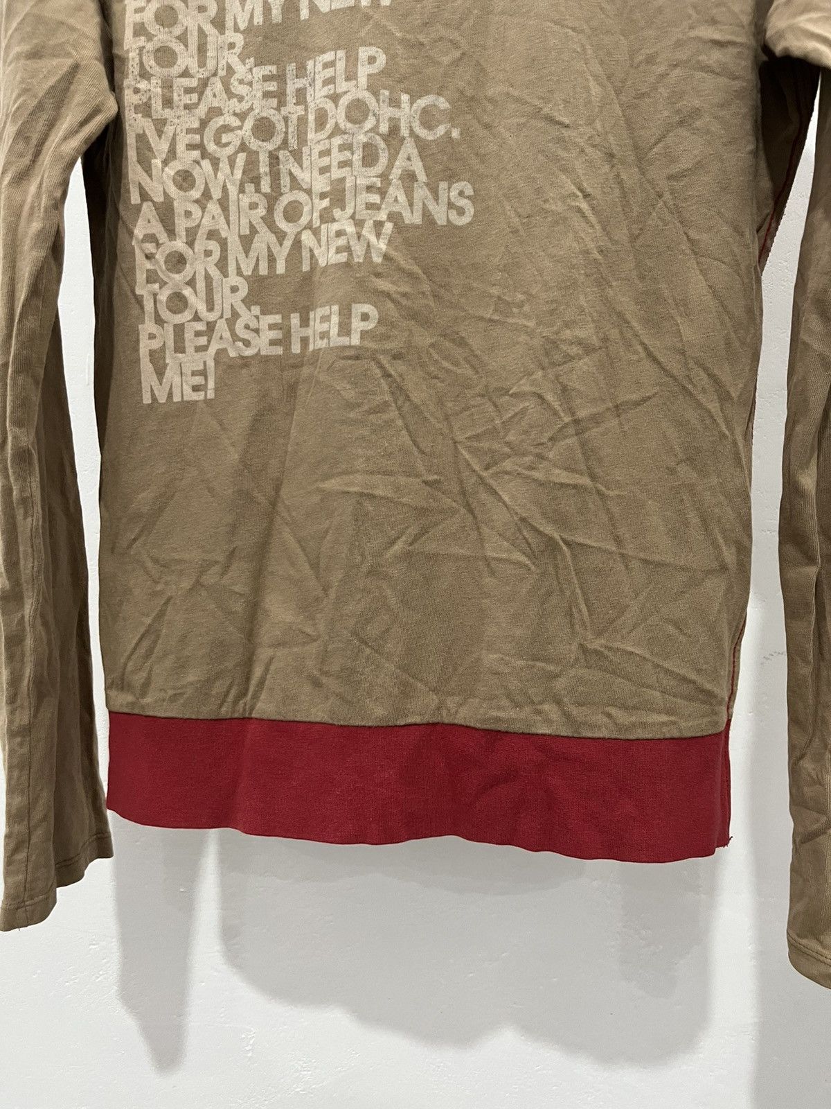 Hysteric Glamour DOHC poem long sleeve Size US S / EU 44-46 / 1 - 7 Thumbnail