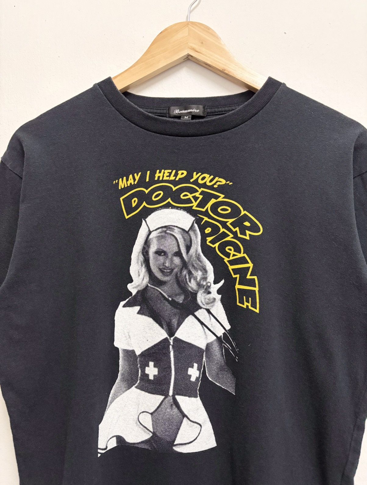 POP MAGAZINE 2000's Beaumere Ripoff Blink 182 " Doctor Medicine " T-Shirt Size US M / EU 48-50 / 2 - 3 Thumbnail