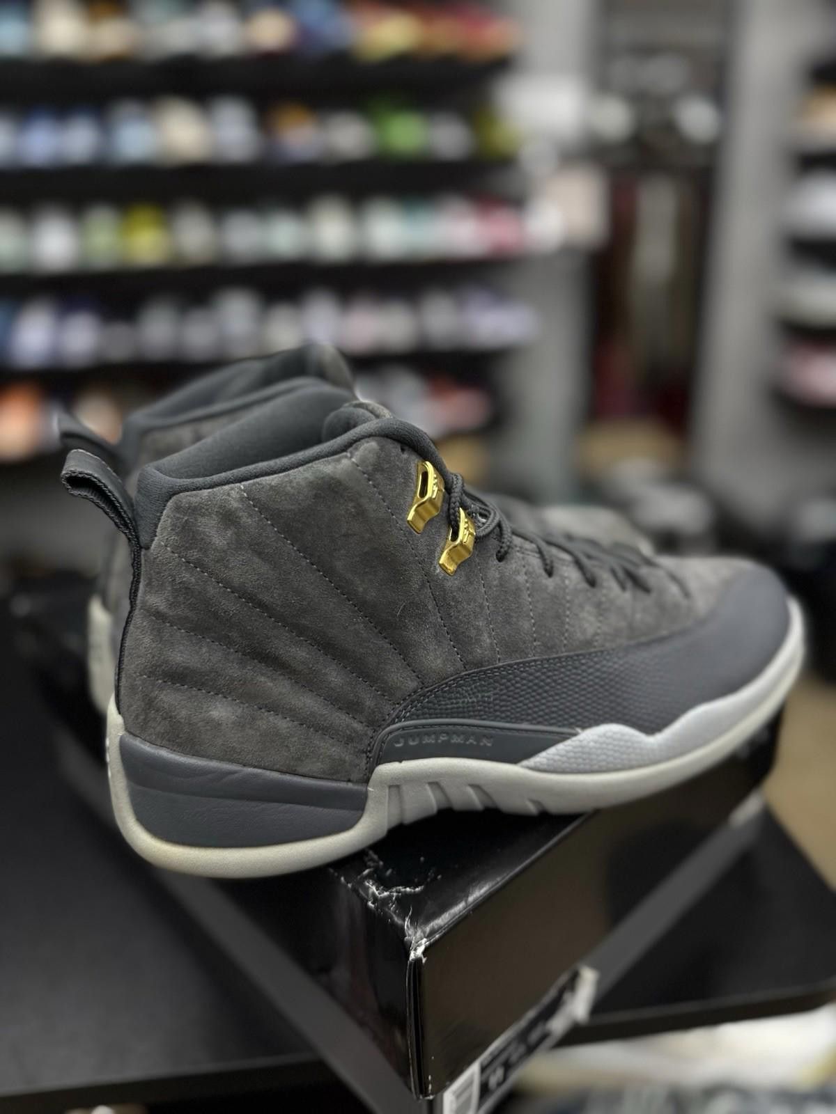 Jordan Brand Size 10.5 - Jordan 12 Retro Dark Grey 2017 (130690-005) Size US 10.5 / EU 43-44 - 7 Thumbnail