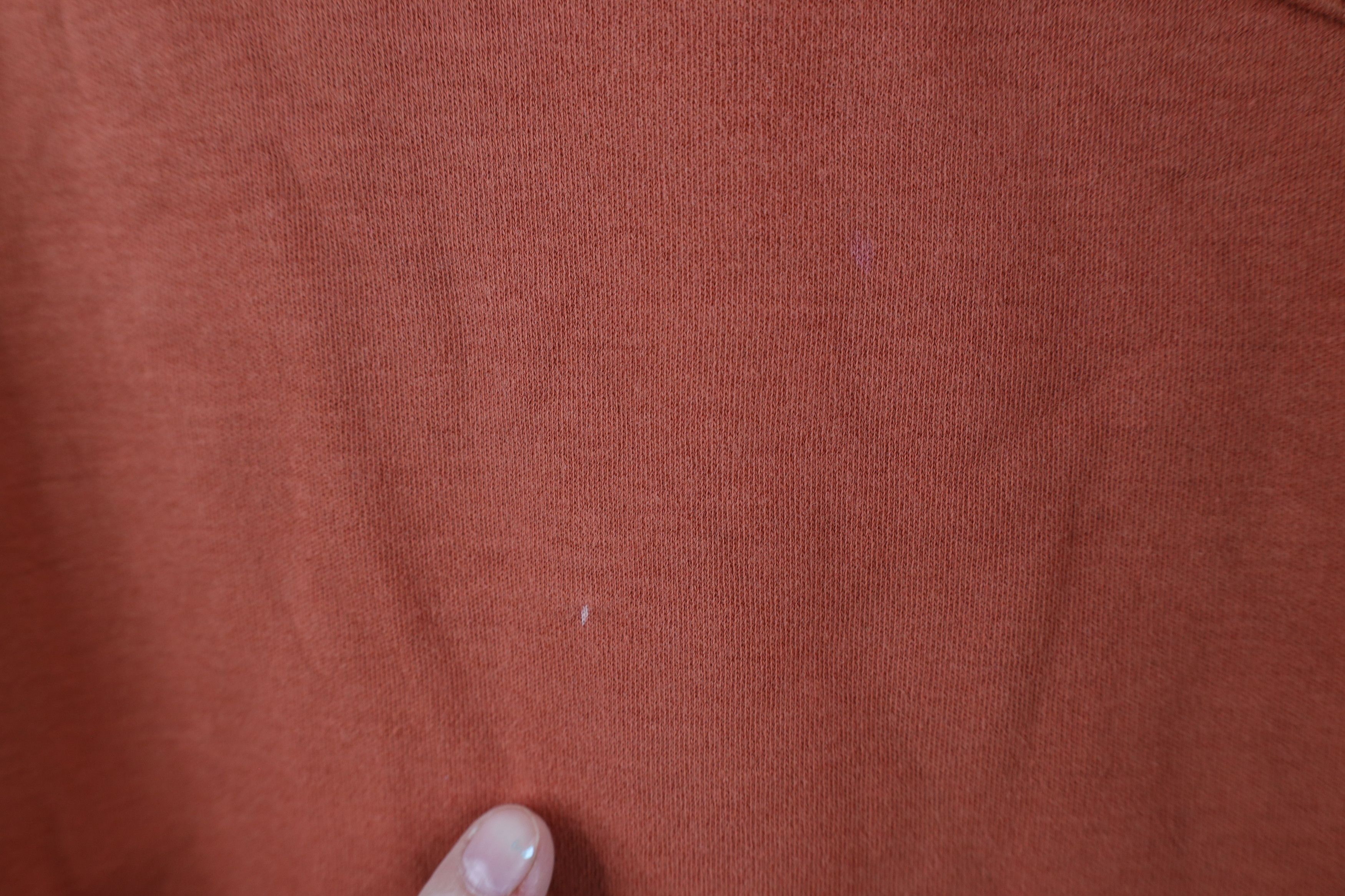 Lands' End × Vintage Vintage 90s Lands End Long Sleeve Rugby Polo Orange USA Size US L / EU 52-54 / 3 - 6 Thumbnail