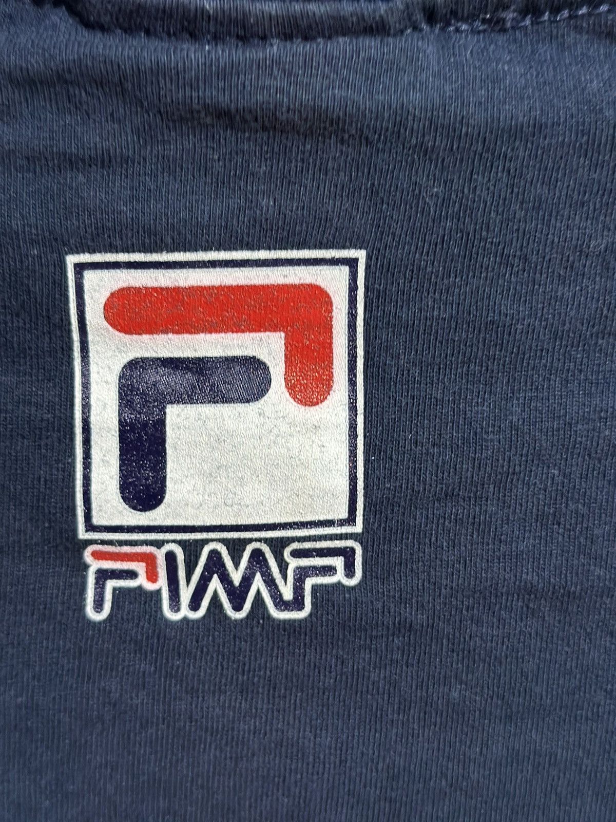 Alstyle × Fila × Vintage Vintage Fila X Optopusarmy Faded Tee Size US L / EU 52-54 / 3 - 8 Thumbnail