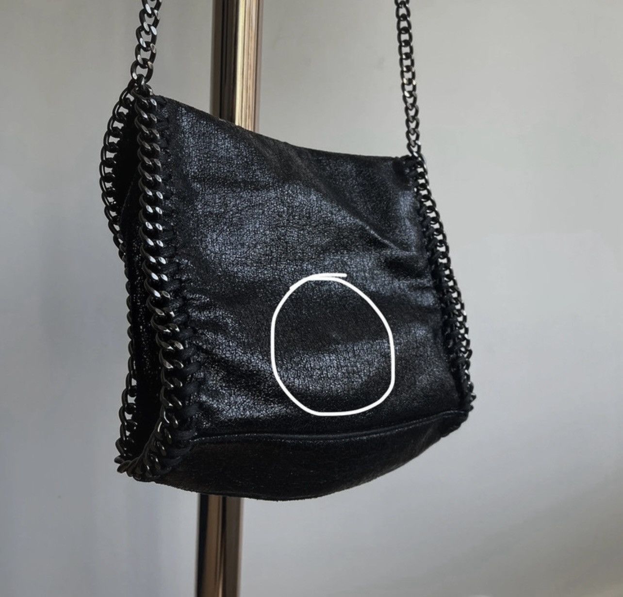Other Shiny handbag on a metal chain, glamorous disco Size ONE SIZE - 15 Thumbnail