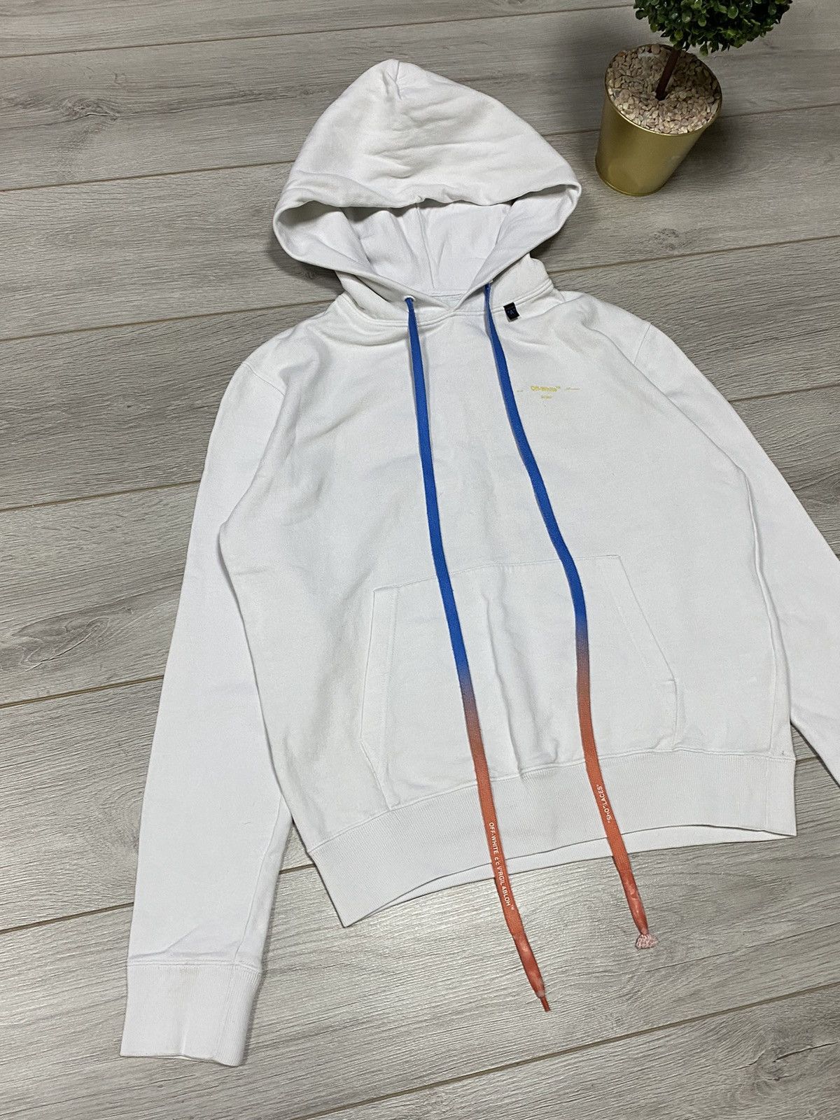 Off-White Off-White acrylic arrow hoodie Size US S / EU 44-46 / 1 - 3 Thumbnail