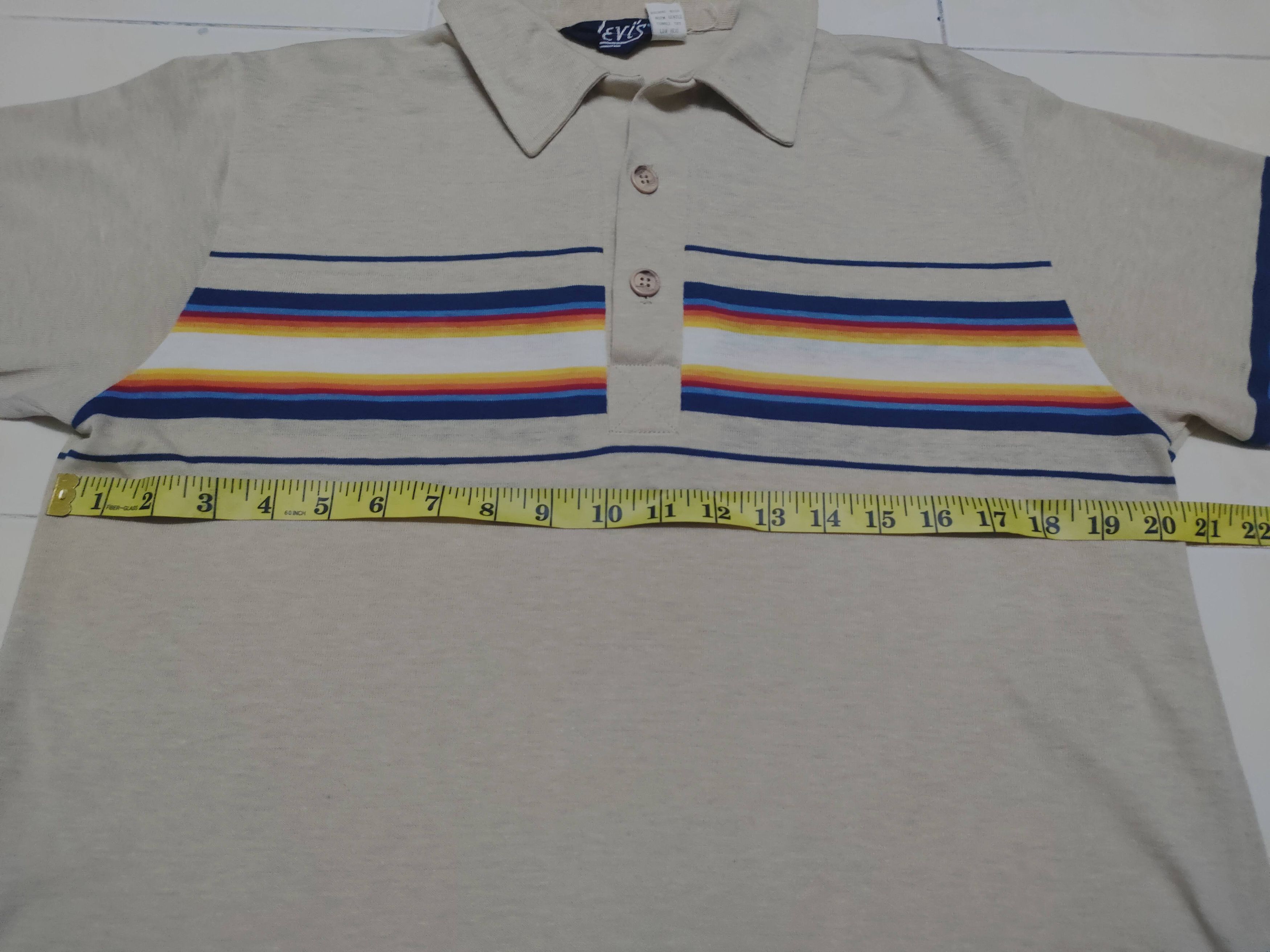 Levi's Vintage Levis Surf Hawaiian Polo Tee Size US L / EU 52-54 / 3 - 4 Thumbnail
