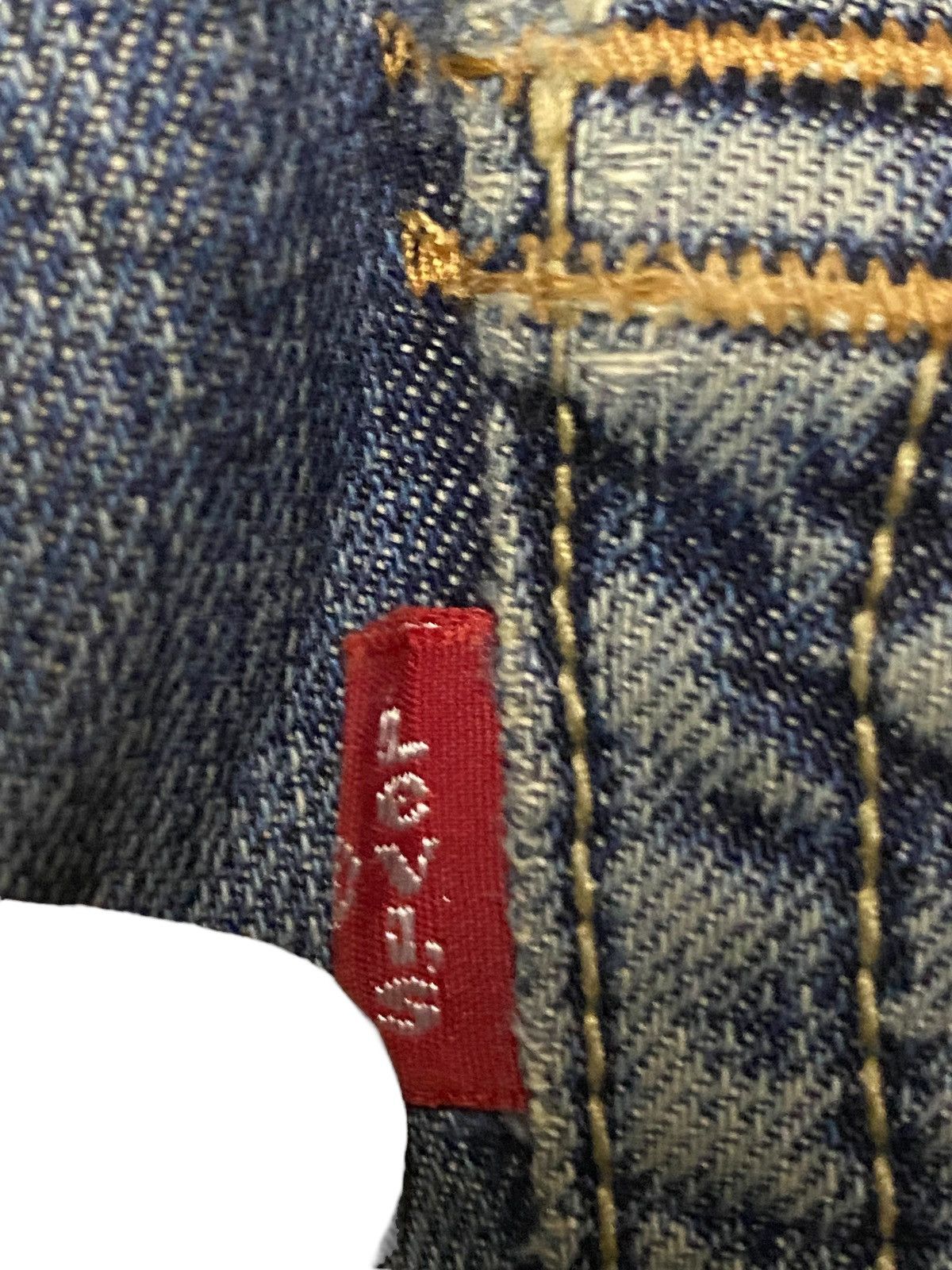 Levi's Vintagw Levis 505 Mud Wash Distressed Loose Jeans Size US 34 / EU 50 - 10 Thumbnail