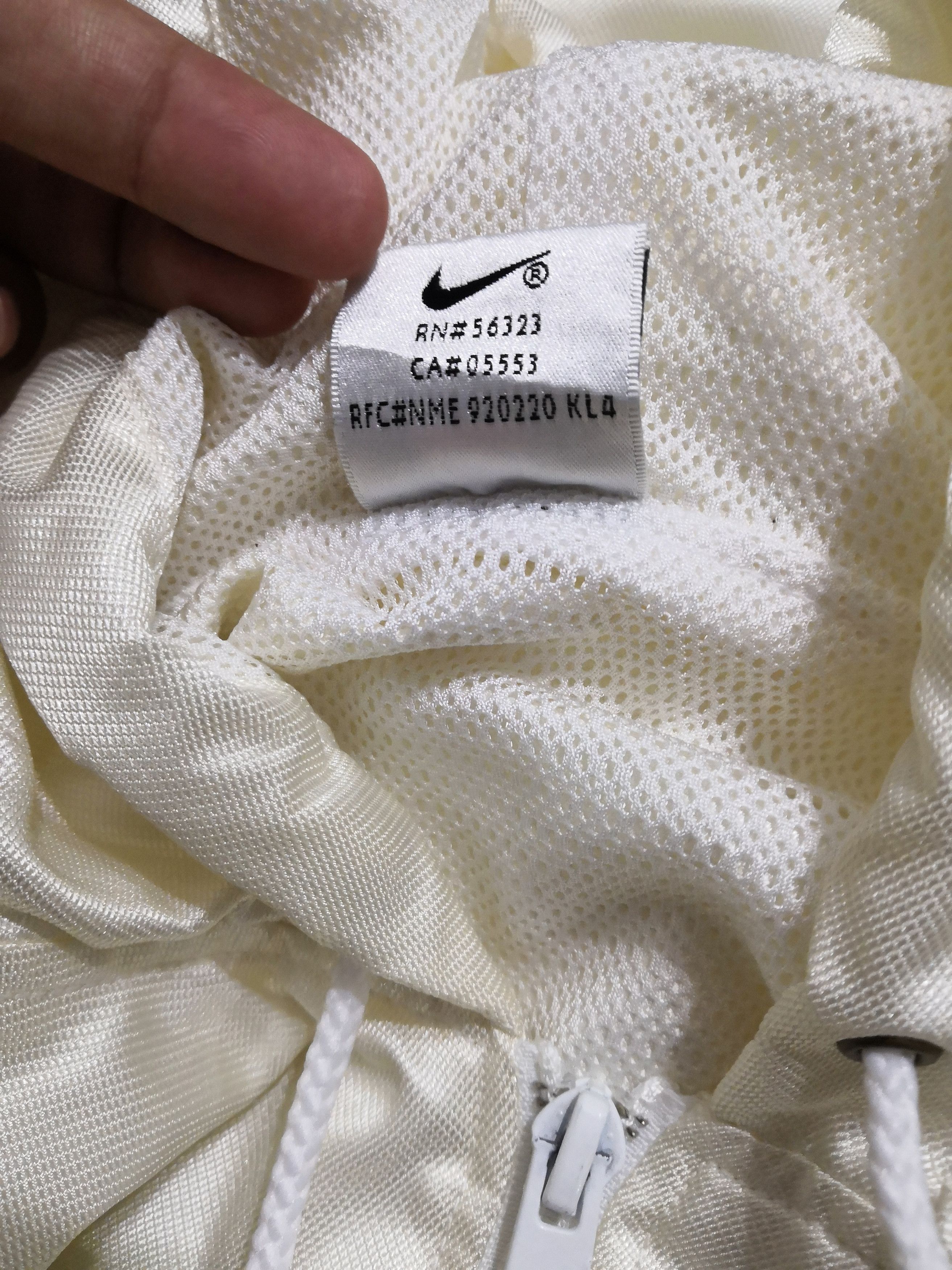 Nike Vintage 90s Nike Center Swoosh Hoodie Jacket Anorak Size US L / EU 52-54 / 3 - 7 Thumbnail