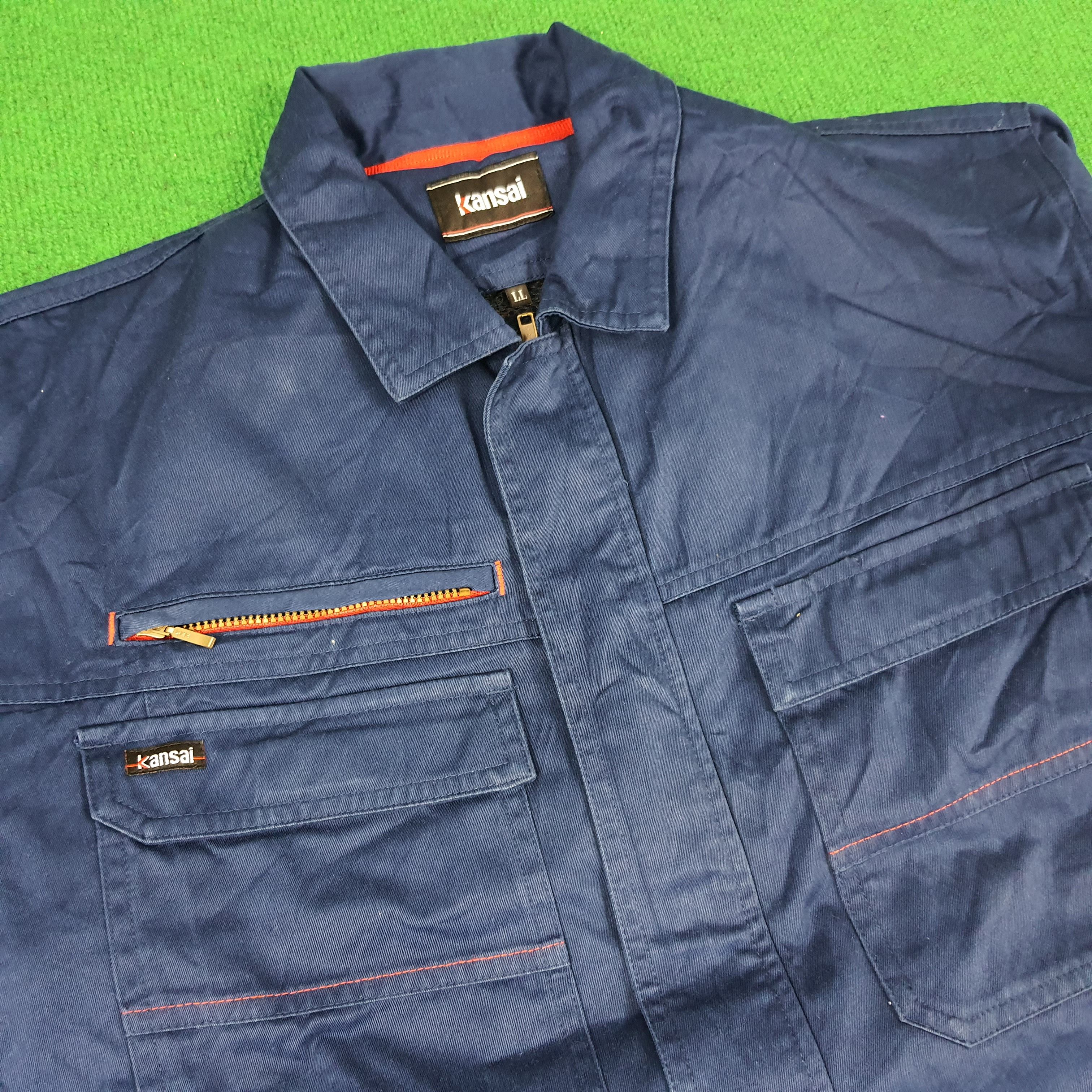 Japanese Brand × Vintage Vintage Number Nine Custom Logo Work Wear Jacket Size US L / EU 52-54 / 3 - 4 Thumbnail