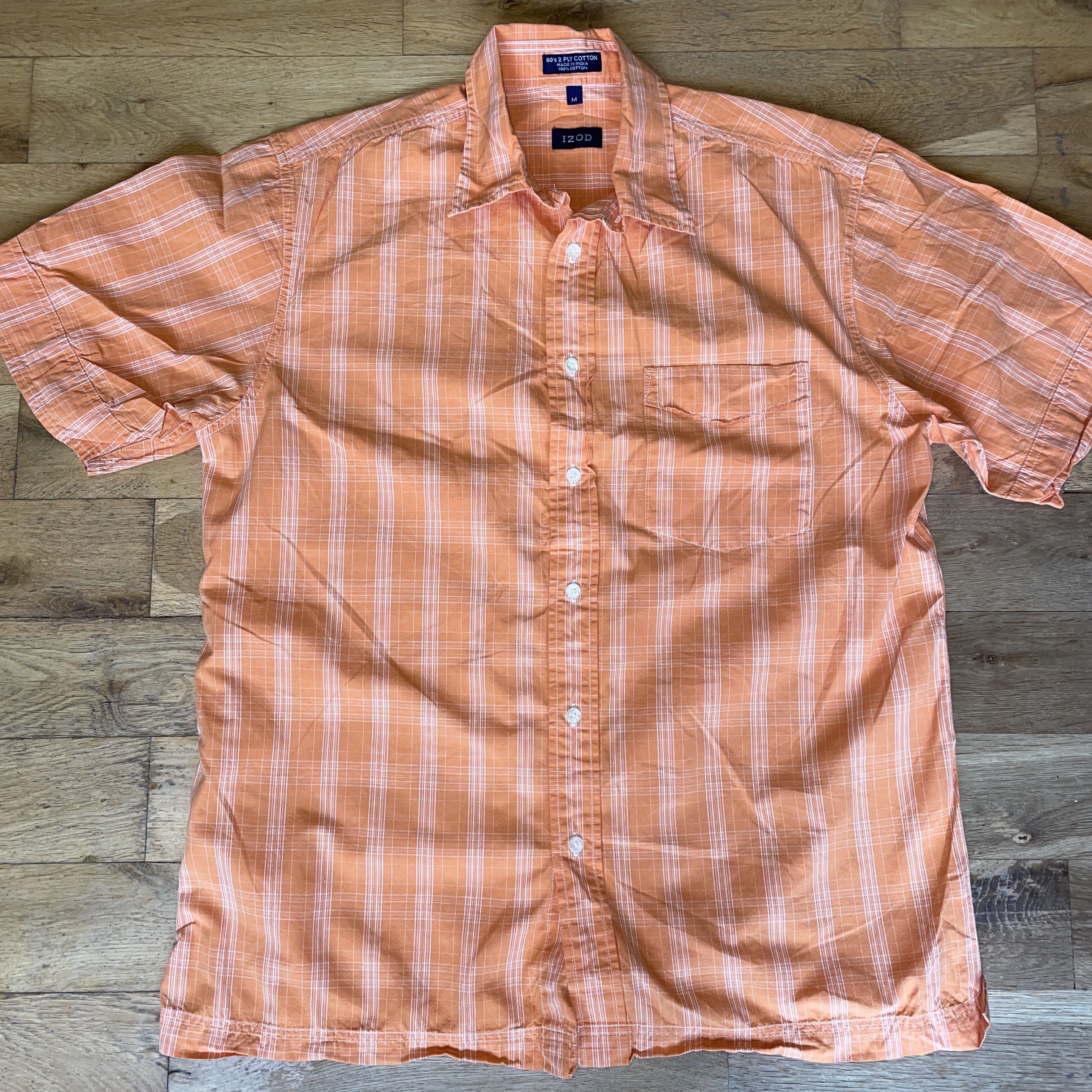 Izod Izod Men's Fashionable Elegant Shirt Vintage Stripes Size M Size US M / EU 48-50 / 2 - 1 Thumbnail