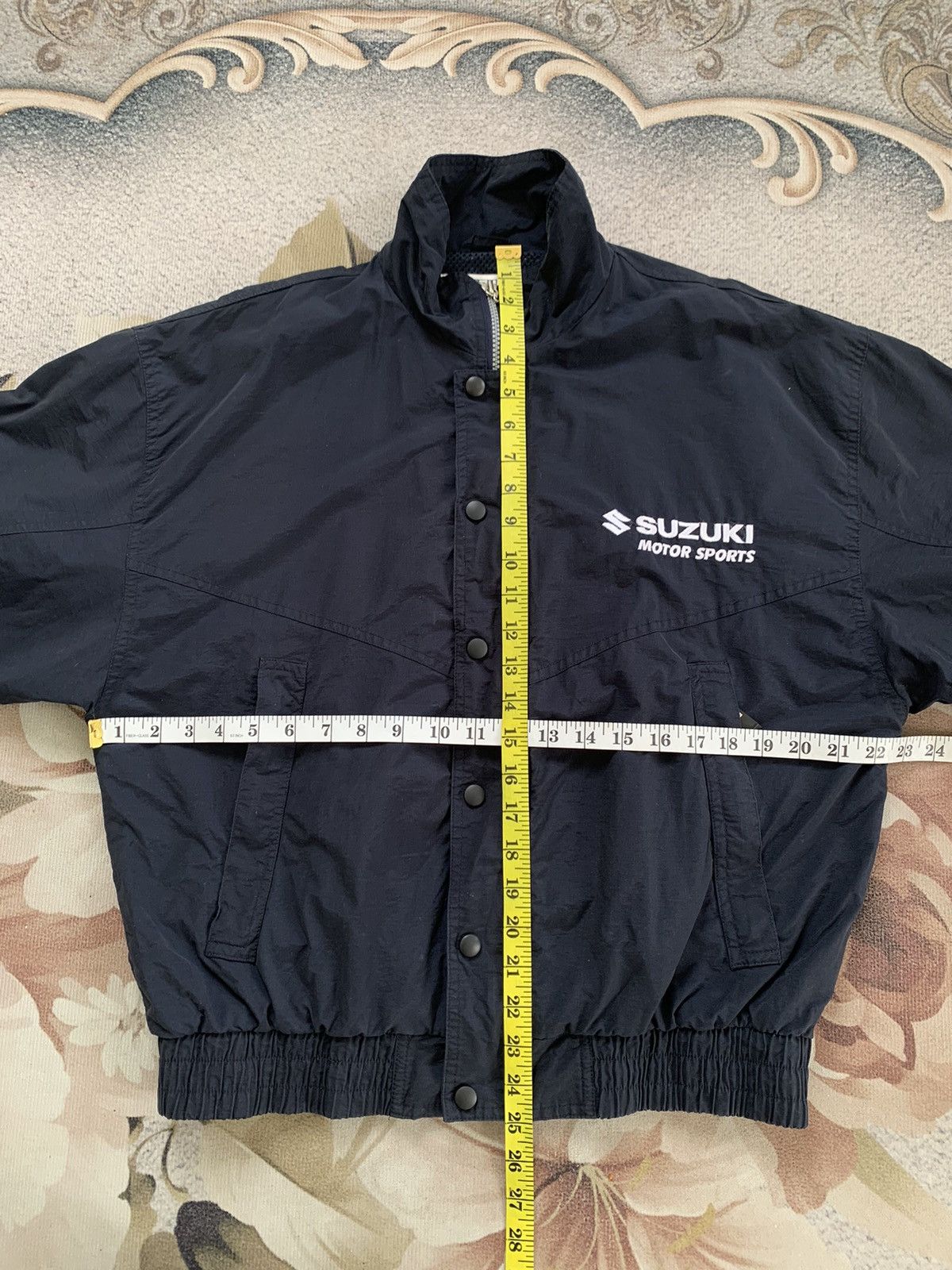Japanese Brand Vtg Suzuki MotorSports Big Logo Embroidered Jacket Size US L / EU 52-54 / 3 - 15 Thumbnail