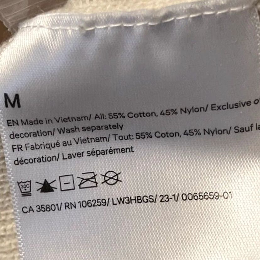 Lululemon Lululemon Womens Sweater Cream Ribbed Mock Neck Long Sleeve Medium Size M / US 6-8 / IT 42-44 - 7 Thumbnail