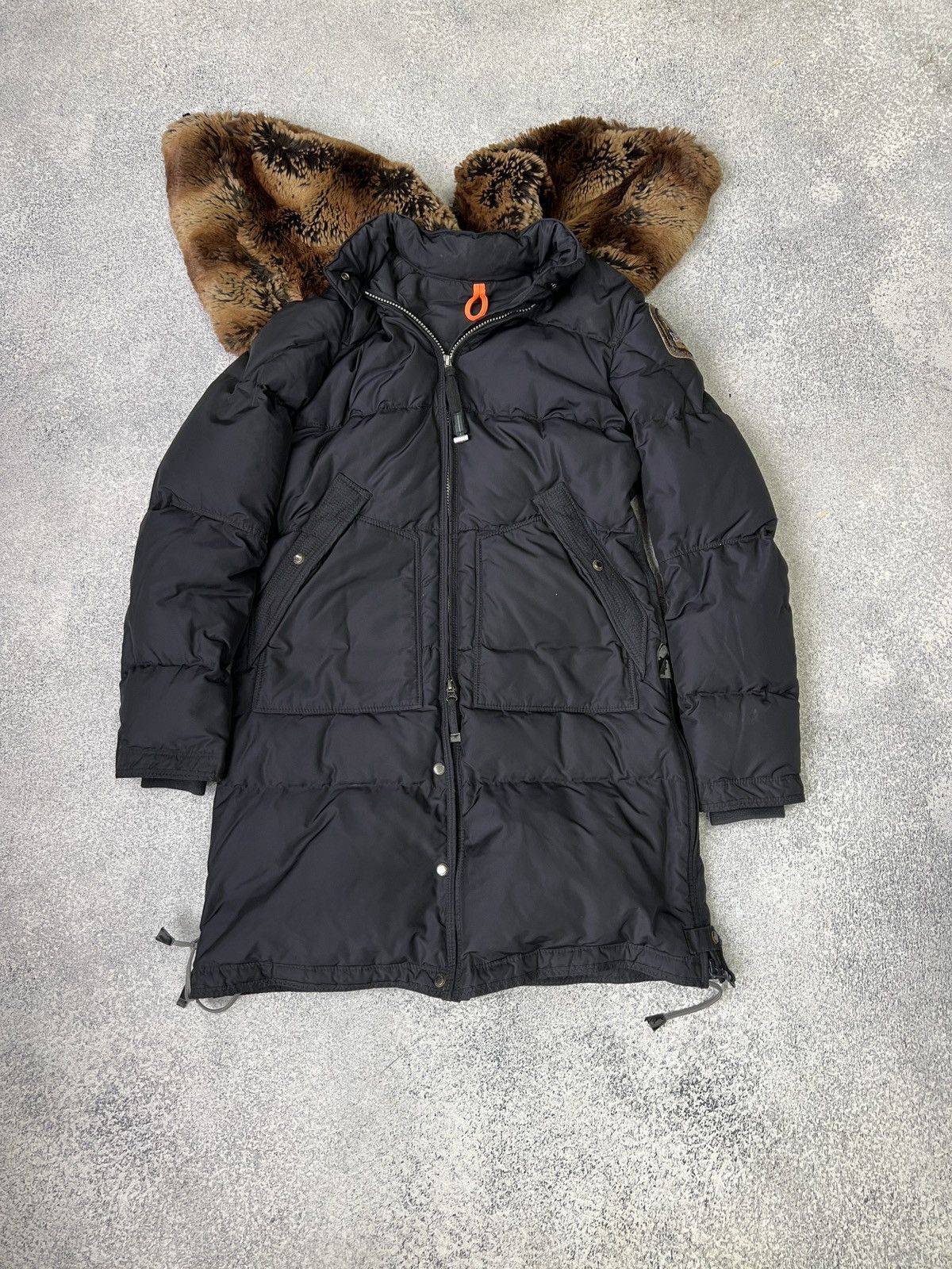 Parajumpers × Vintage Vintage Parajumpers Women's Long Bear Hooded Down Jacket Size XS / US 0-2 / IT 36-38 - 1 Thumbnail