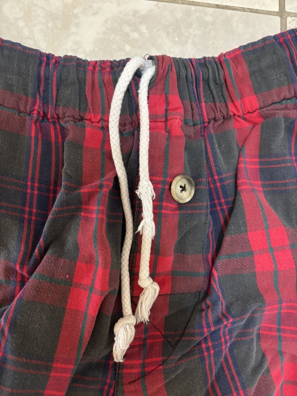 Vintage Rare Vintage 90s Anarchic Adjustment plaid tartan black red Size US 30 / EU 46 - 6 Thumbnail