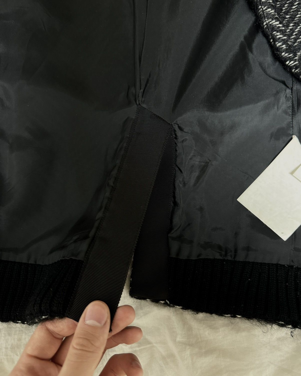 Sacai Sacai mohair blazer jacket Size L / US 10 / IT 46 - 12 Thumbnail