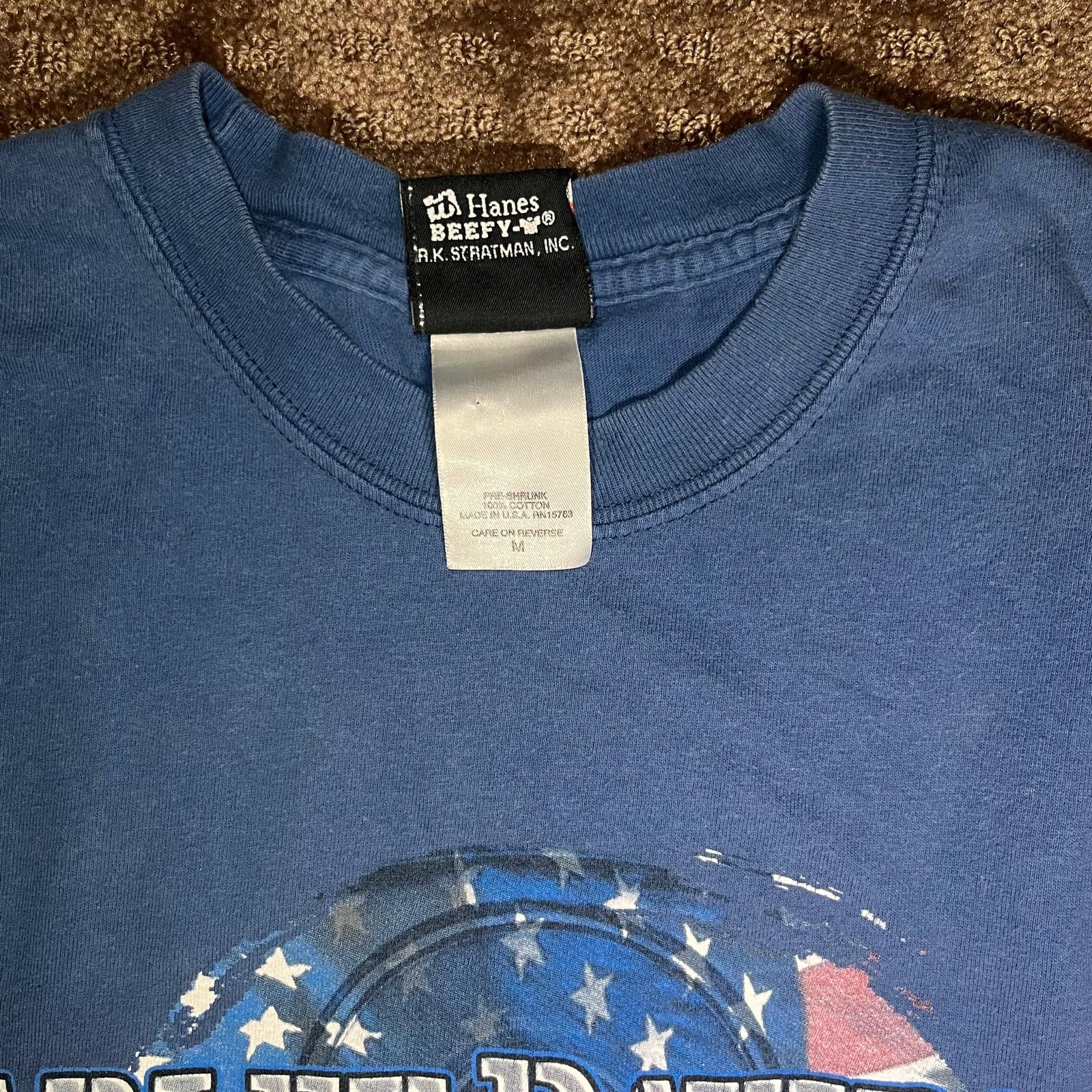 Harley Davidson Harley-Davidson 🏍️ American Flag Logo Tee – Size M Size US M / EU 48-50 / 2 - 4 Thumbnail
