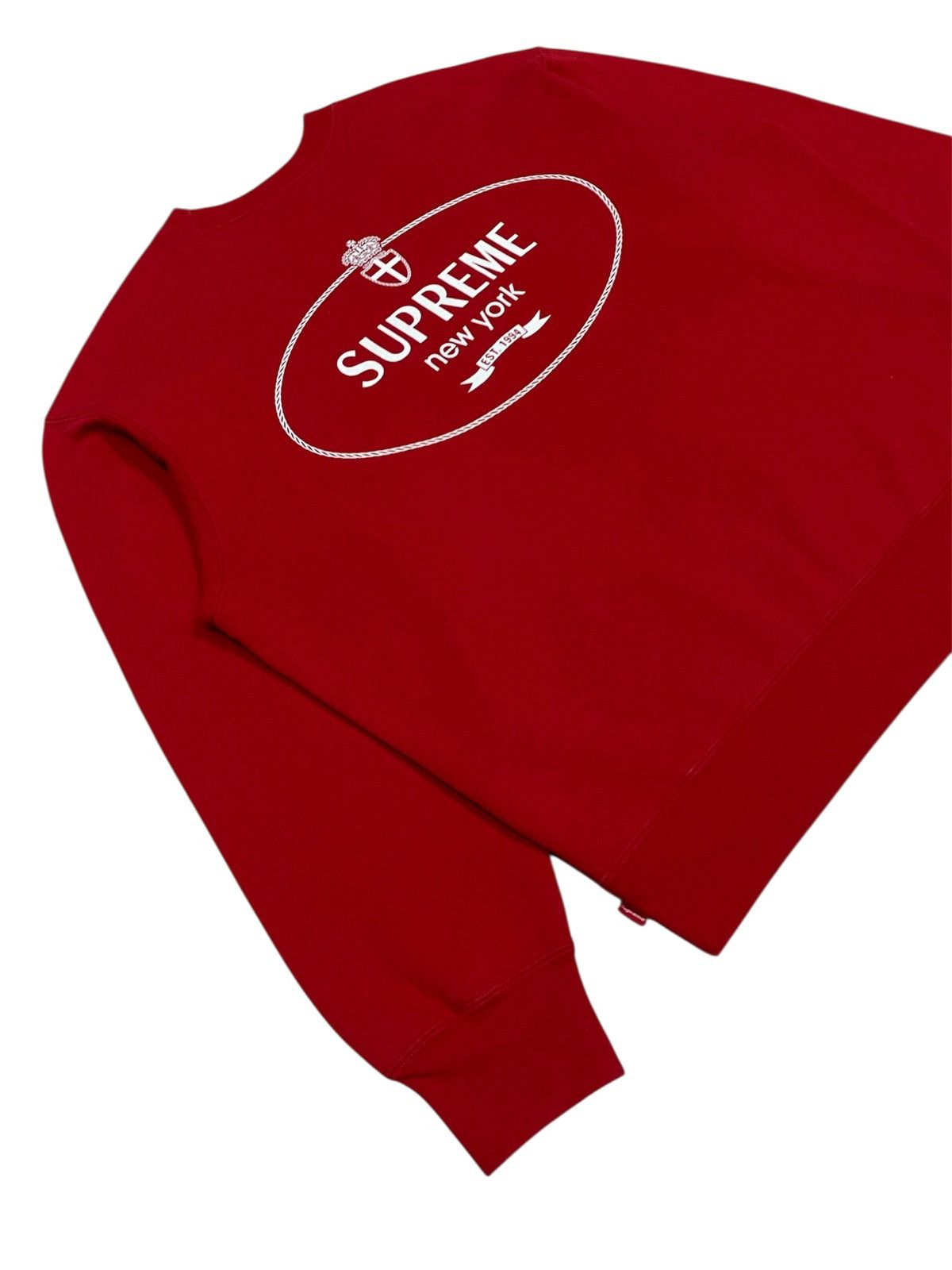 Supreme Supereme FW24 Crest Crewneck Sweatshirt Size US S / EU 44-46 / 1 - 24 Thumbnail