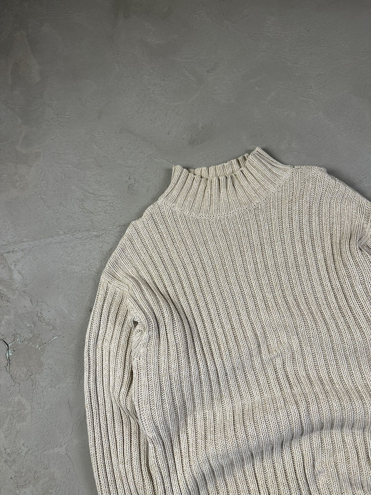 Gap 2000s Vintage GAP Cable Knit Y2k Sweater Size US L / EU 52-54 / 3 - 6 Thumbnail