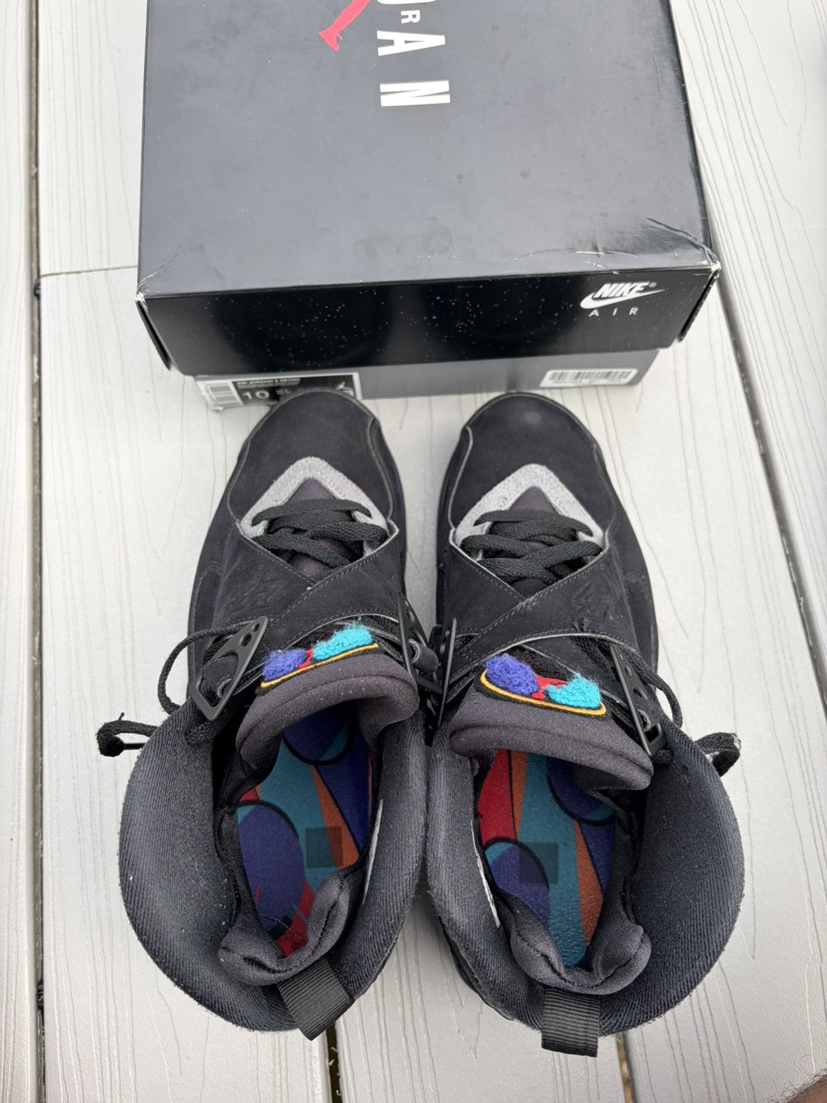 Jordan Brand Air Jordan 8 Retro 'Aqua' 2025 Size US 10 / EU 43 - 7 Thumbnail