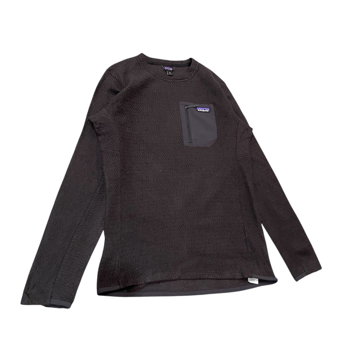 Patagonia Vtg Y2K Patagonia Regulator R1 Air Grid Crewneck Black Size US M / EU 48-50 / 2 - 2 Thumbnail