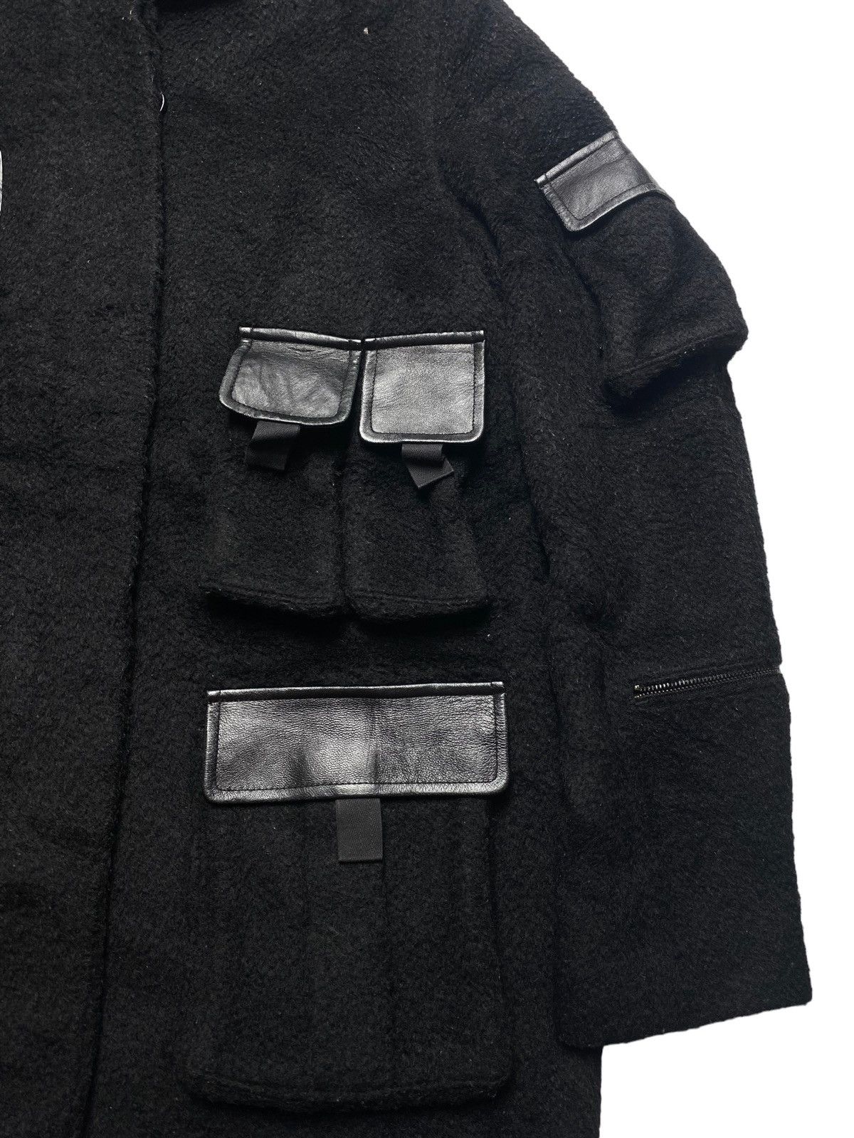14th Addiction 2000s Hail Co - Wool Cargo Jacket Size US M / EU 48-50 / 2 - 8 Thumbnail