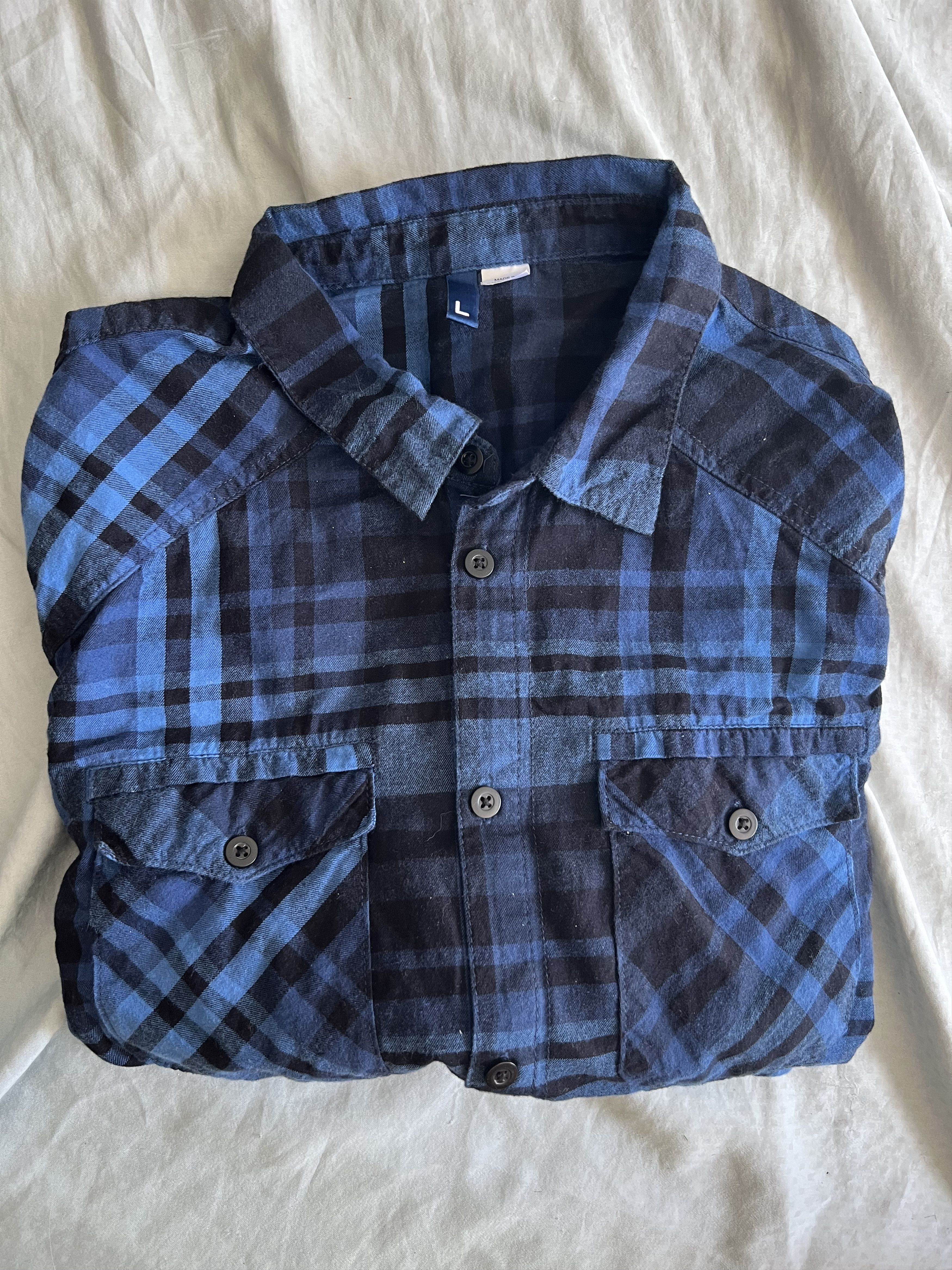 H&M H&M Divided Plaid Shirt Large Size US L / EU 52-54 / 3 - 3 Thumbnail
