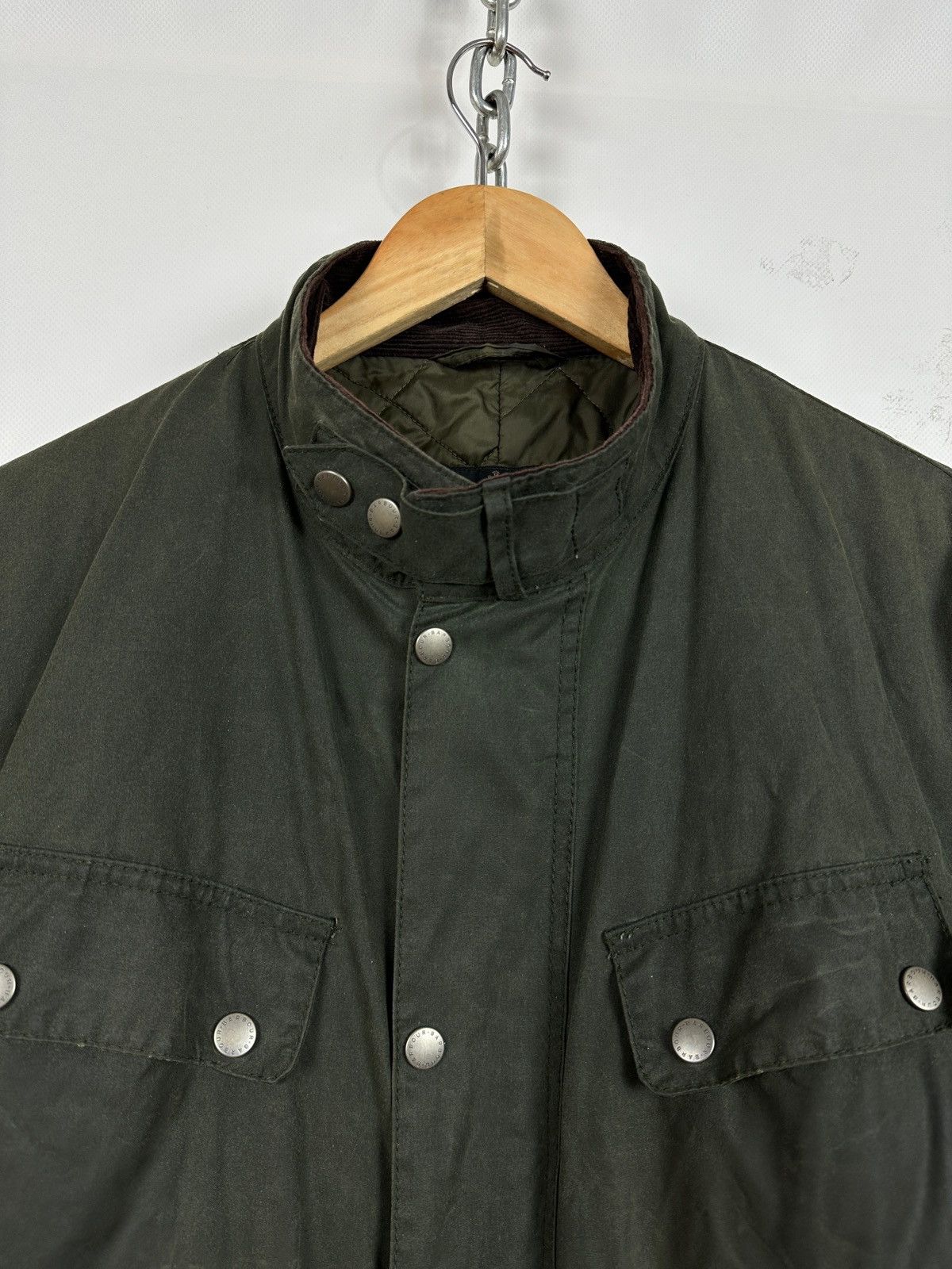 Barbour Barbour International Motorcycle Duke Waxed Jacket Size US L / EU 52-54 / 3 - 13 Thumbnail