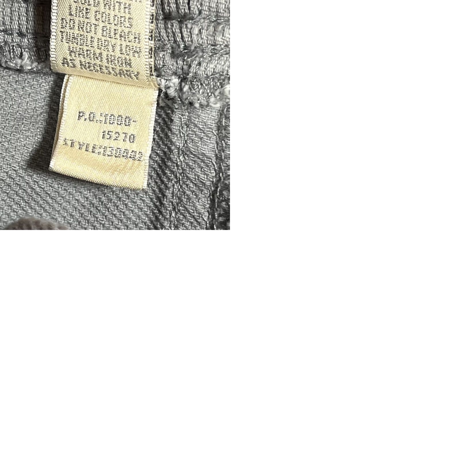 The Territory Ahead Territory Ahead Pants Men's Gray Cotton Drawstring Elastic Waist L Size US 33 - 9 Thumbnail