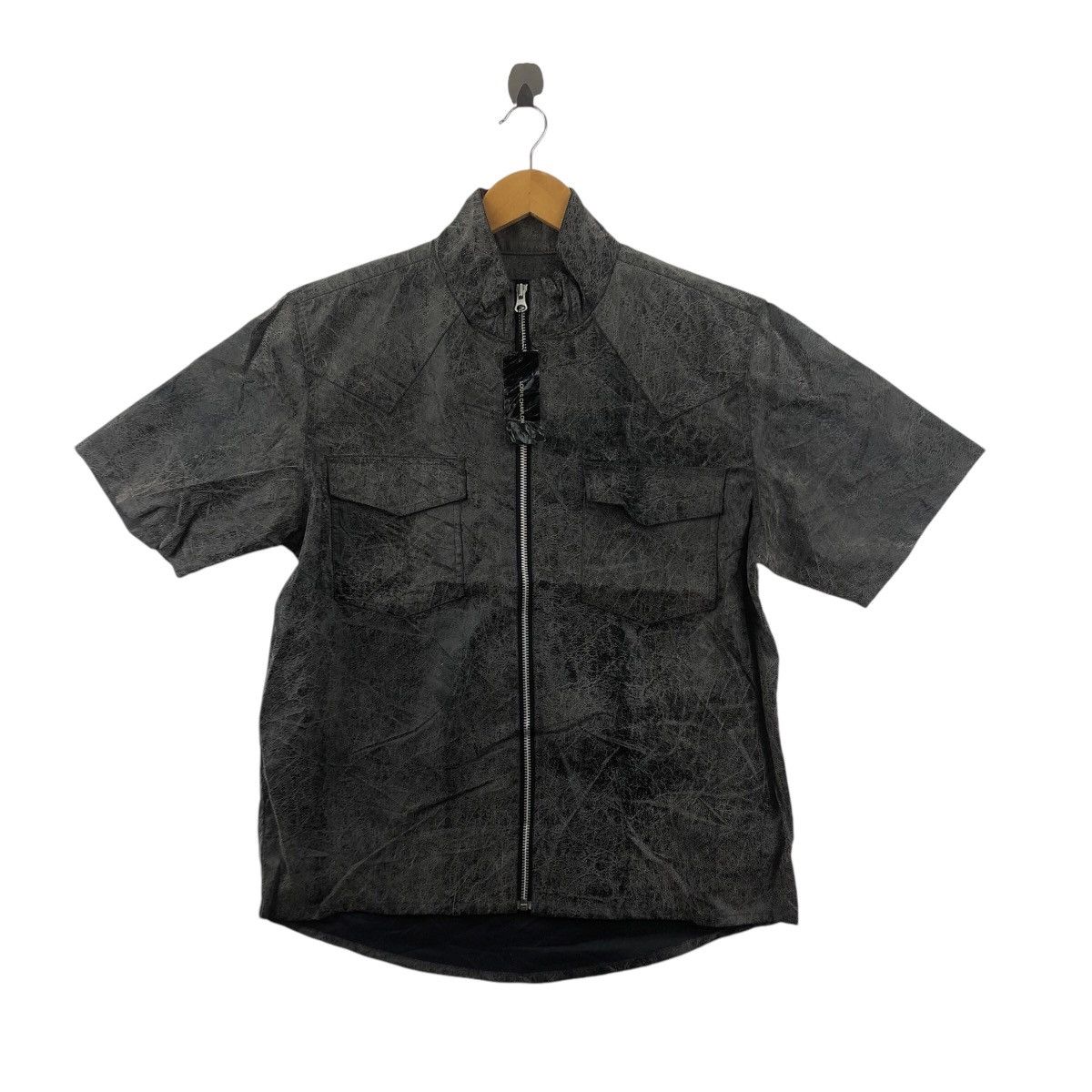 Japanese Brand Deadstock! LOUIS CHAVLON Zipper Shirt Japanese Brand Flocky Size US M / EU 48-50 / 2 - 1 Thumbnail
