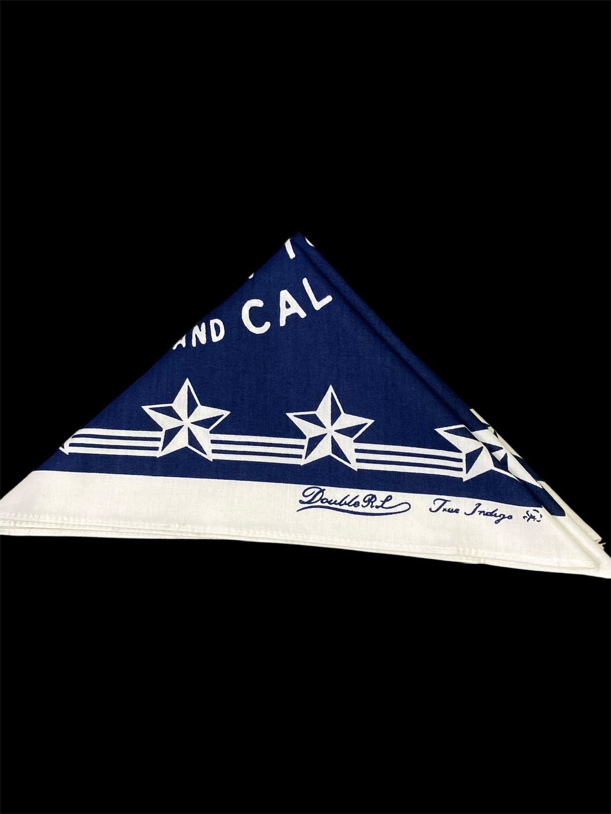 RRL Ralph Lauren ‼️LAST DROP‼️ RRL Bandana True Indigo Blue Size ONE SIZE - 9 Thumbnail