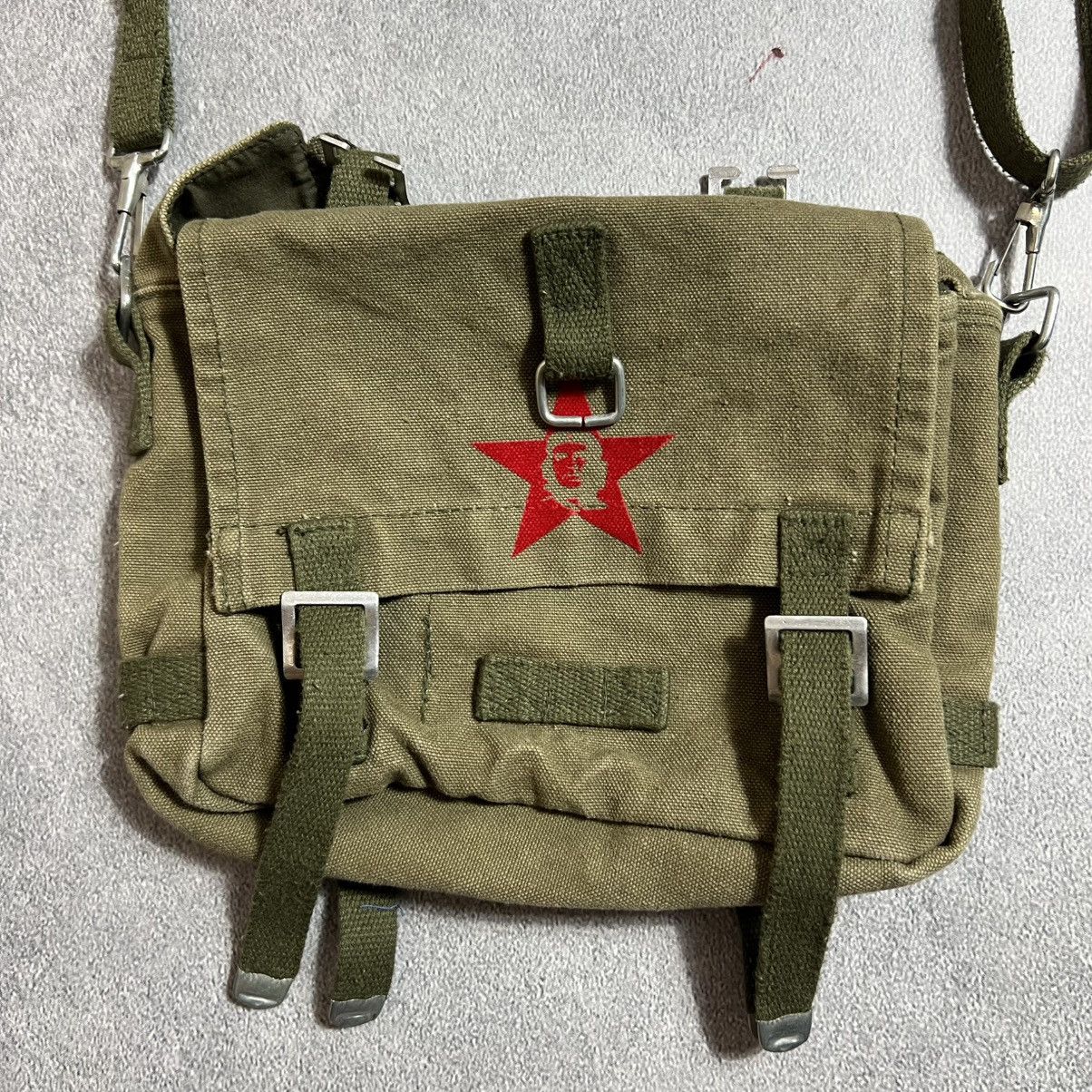 Other Vintage shoulder bag military style y2k patched distressed Size ONE SIZE - 7 Thumbnail