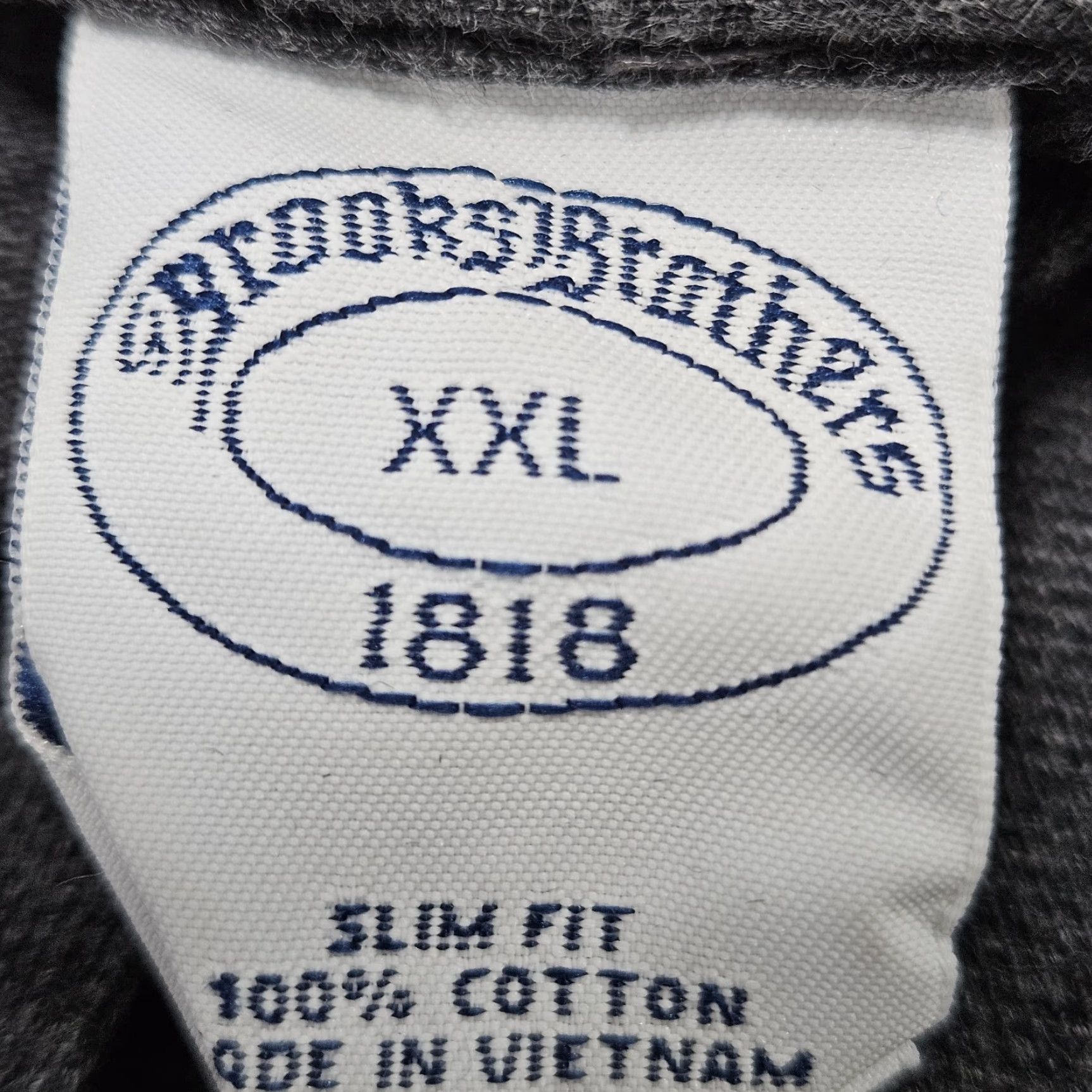 Brooks Brothers Brooks Brothers Polo Shirt Slim Fit 100% Cotton Logo Short Sleeve XXL Men Gray Classic, Preppy, Logo Shirt Size US XXL / EU 58 / 5 - 3 Thumbnail