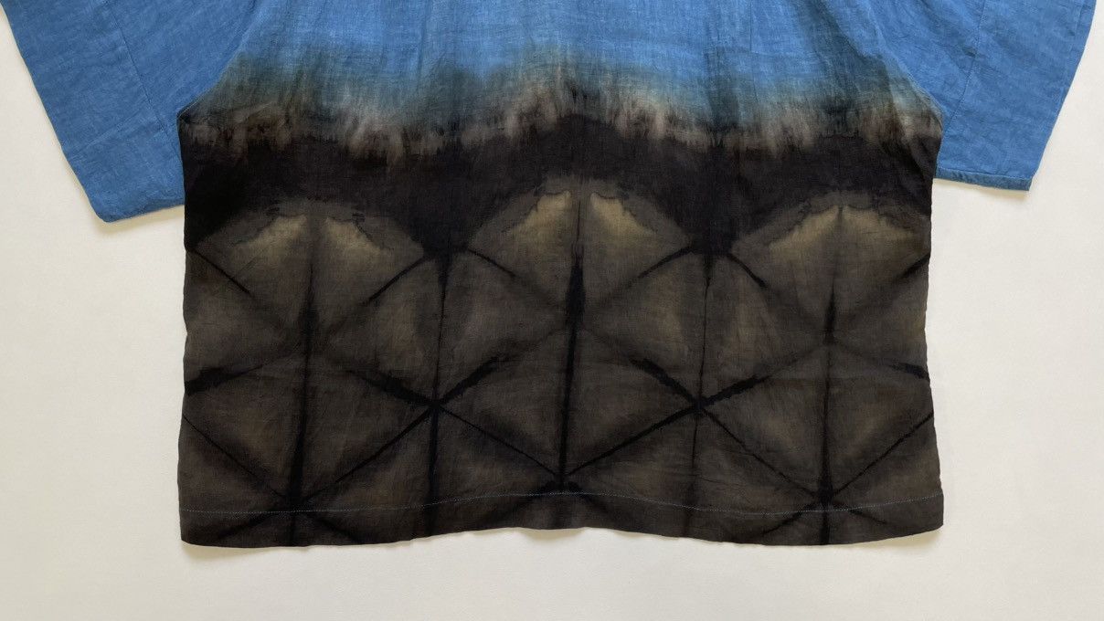 Story Mfg. Blue/Black ‘Peace Tie Dye’ Print Shirt Size US L / EU 52-54 / 3 - 16 Thumbnail