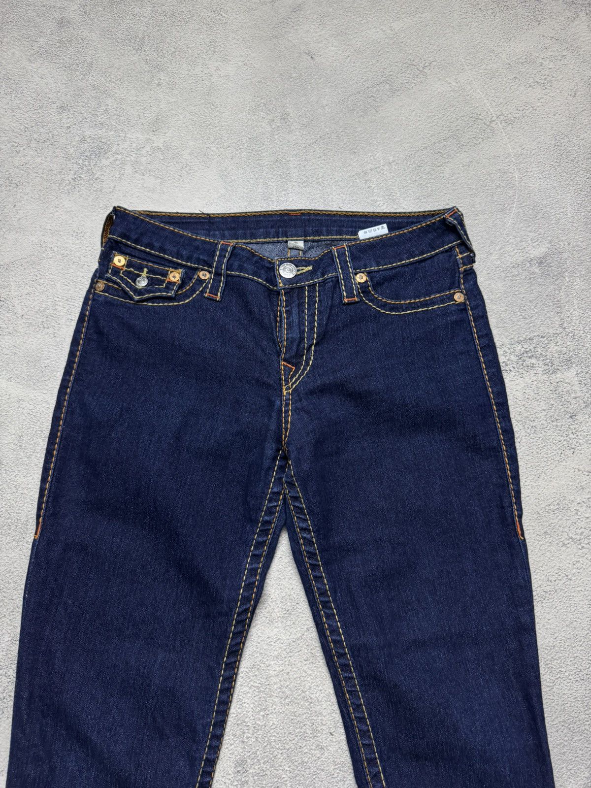 True Religion Vintage Y2k True Religion USA Denim Jeans 90’s Size 31" - 4 Thumbnail