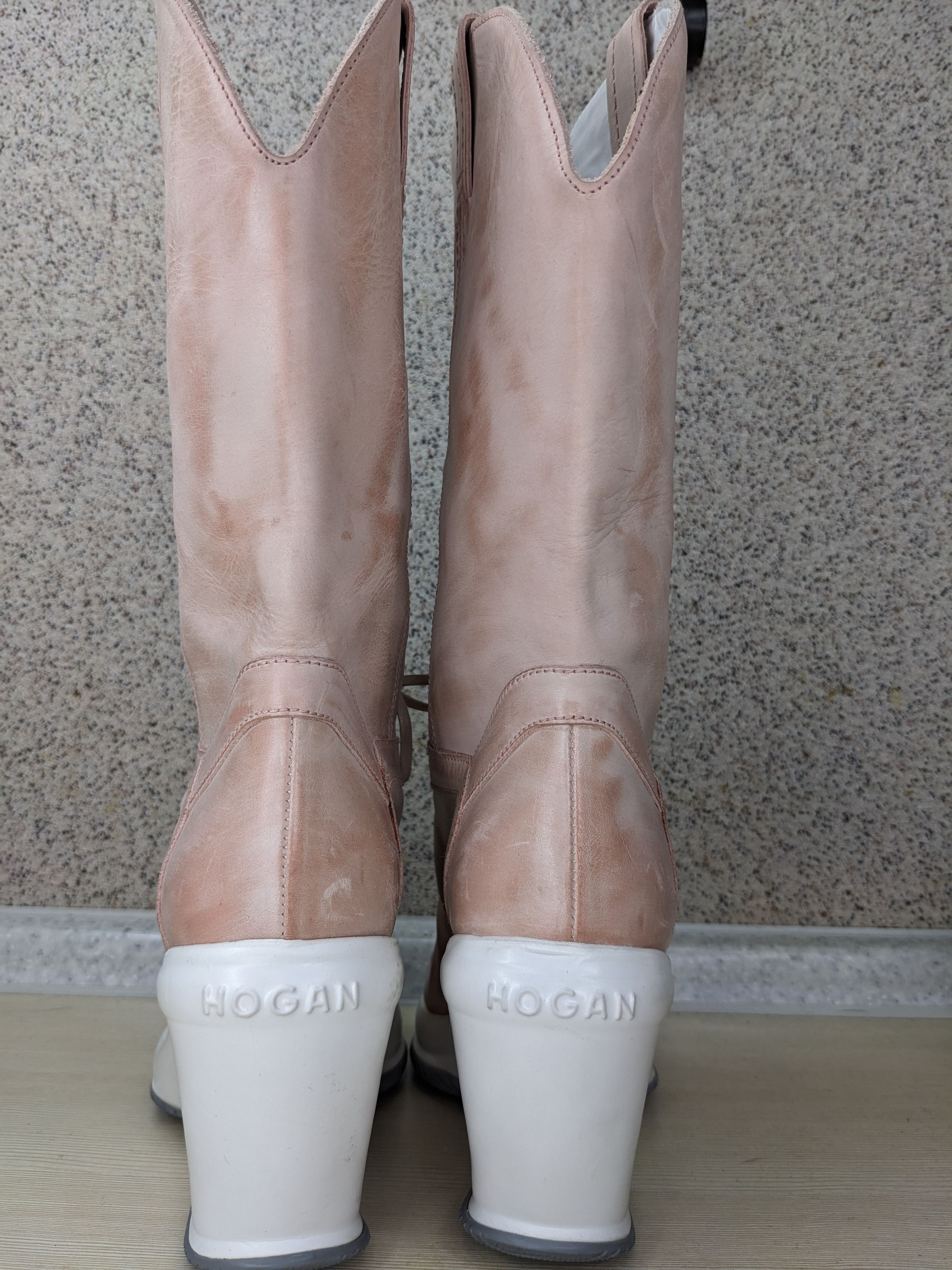 Hogan × Karl Lagerfeld Karl Lagerfeld x Hogan boots Size US 6 / IT 36 - 7 Thumbnail