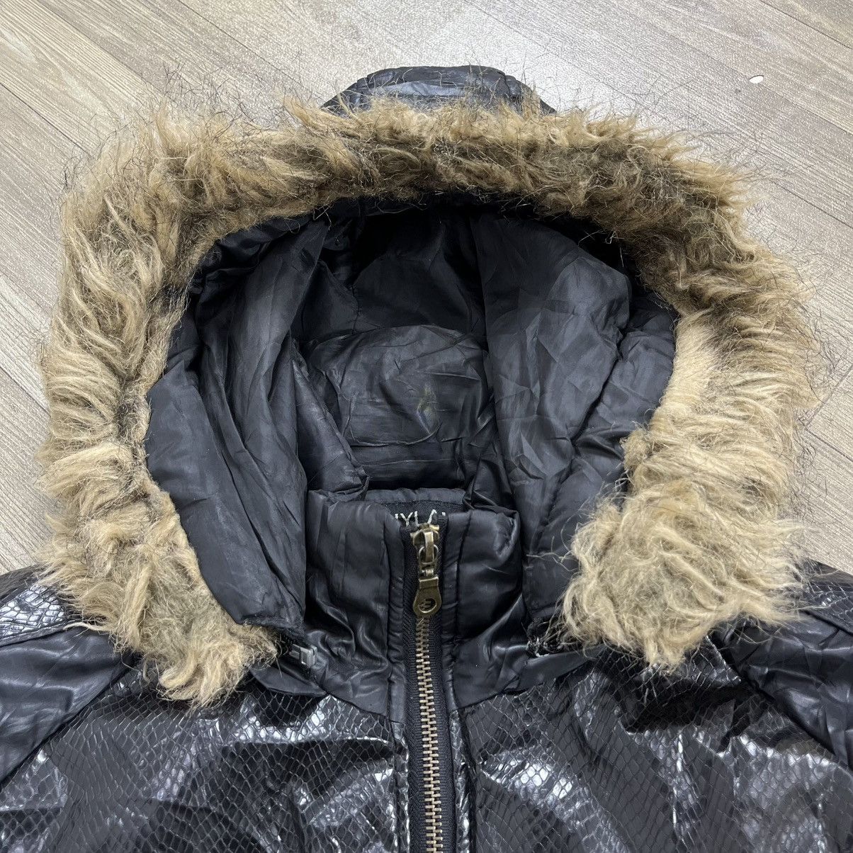 20471120 2000s Nylaus Fur Bono Jacket Punk Ifsixwasnine Goa Lgb Style Size US L / EU 52-54 / 3 - 7 Thumbnail
