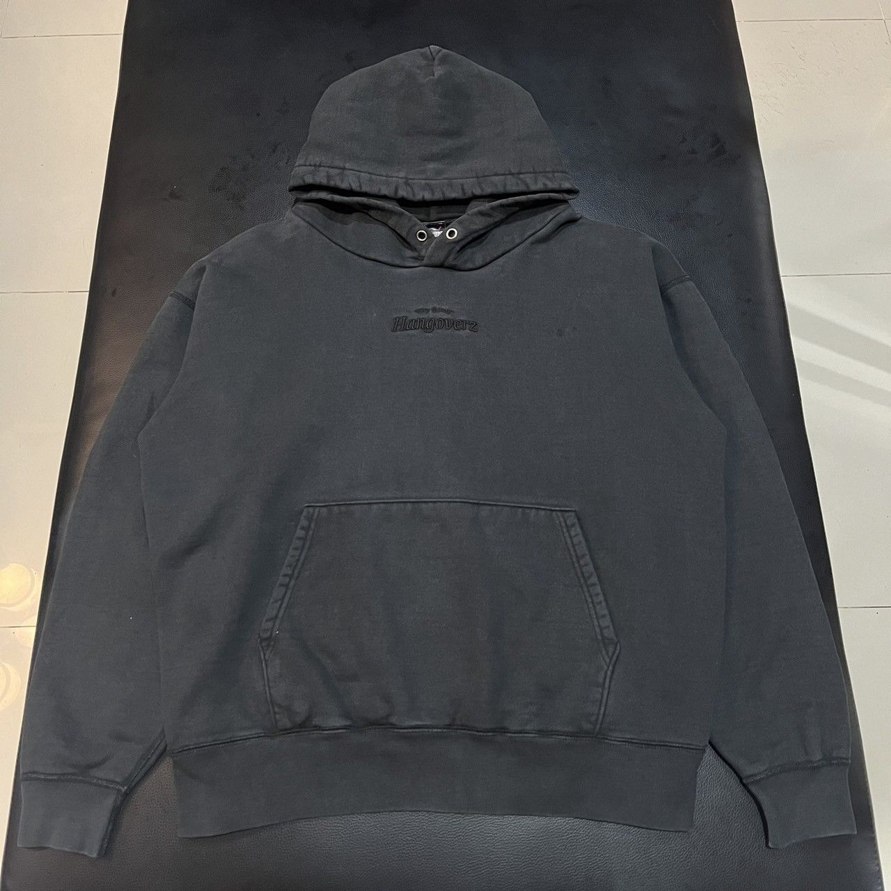 Japanese Brand hangoverz anti nose faded hoodie Size US L / EU 52-54 / 3 - 3 Thumbnail