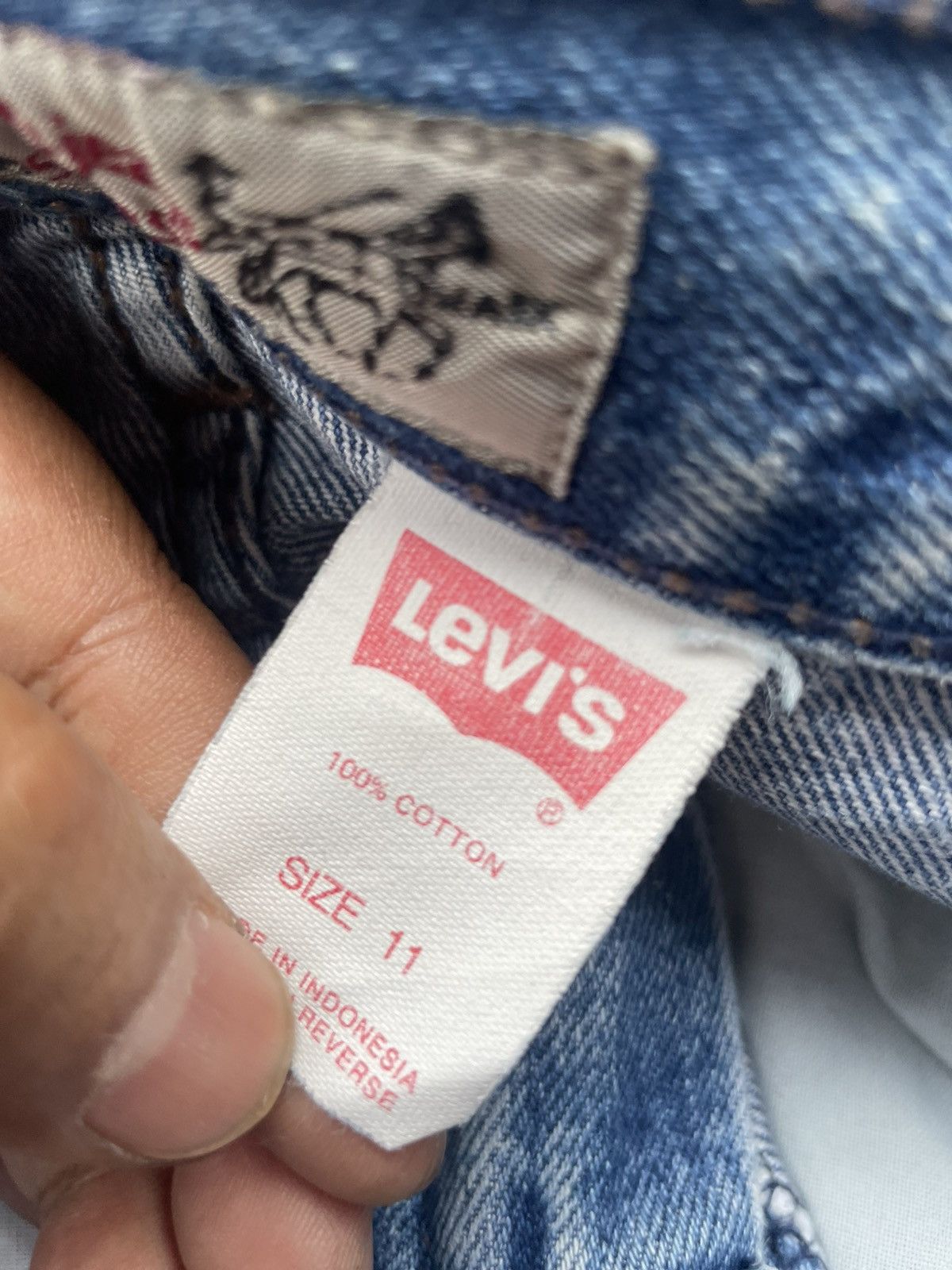 Levi's Vintage 1993 Levis 901 Silver Tab Distresed Size 30" / US 8 / IT 44 - 15 Thumbnail