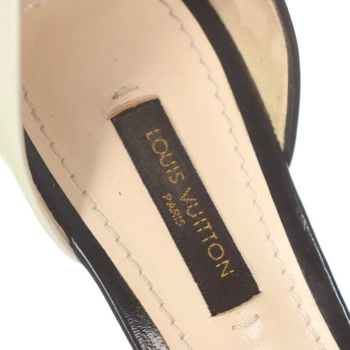 Louis Vuitton Louis Vuitton Black and White High Heels -2508 Size US 6 / IT 36 - 6 Thumbnail