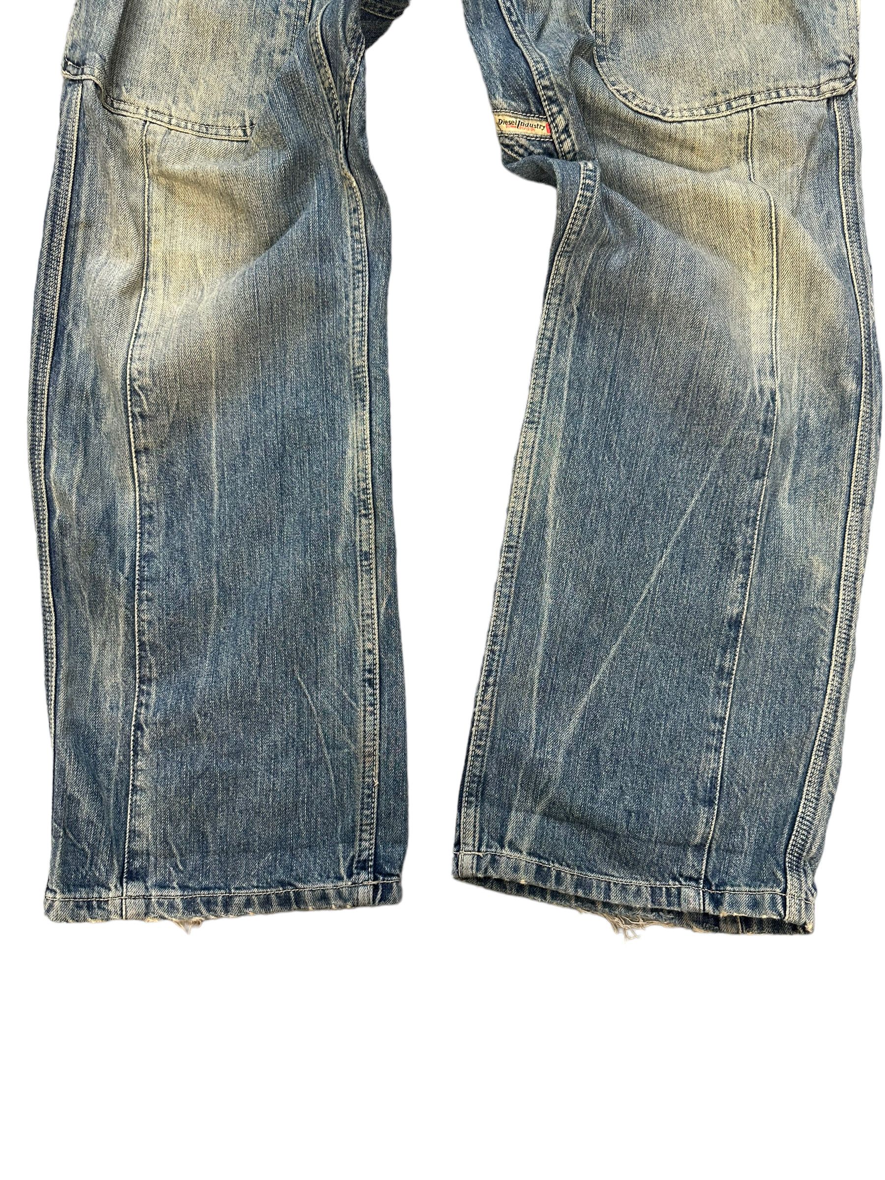 Diesel DIESEL FLAGIX CARPENTER CARGO DENIM PANT #7919-190 Size US 34 / EU 50 - 6 Thumbnail