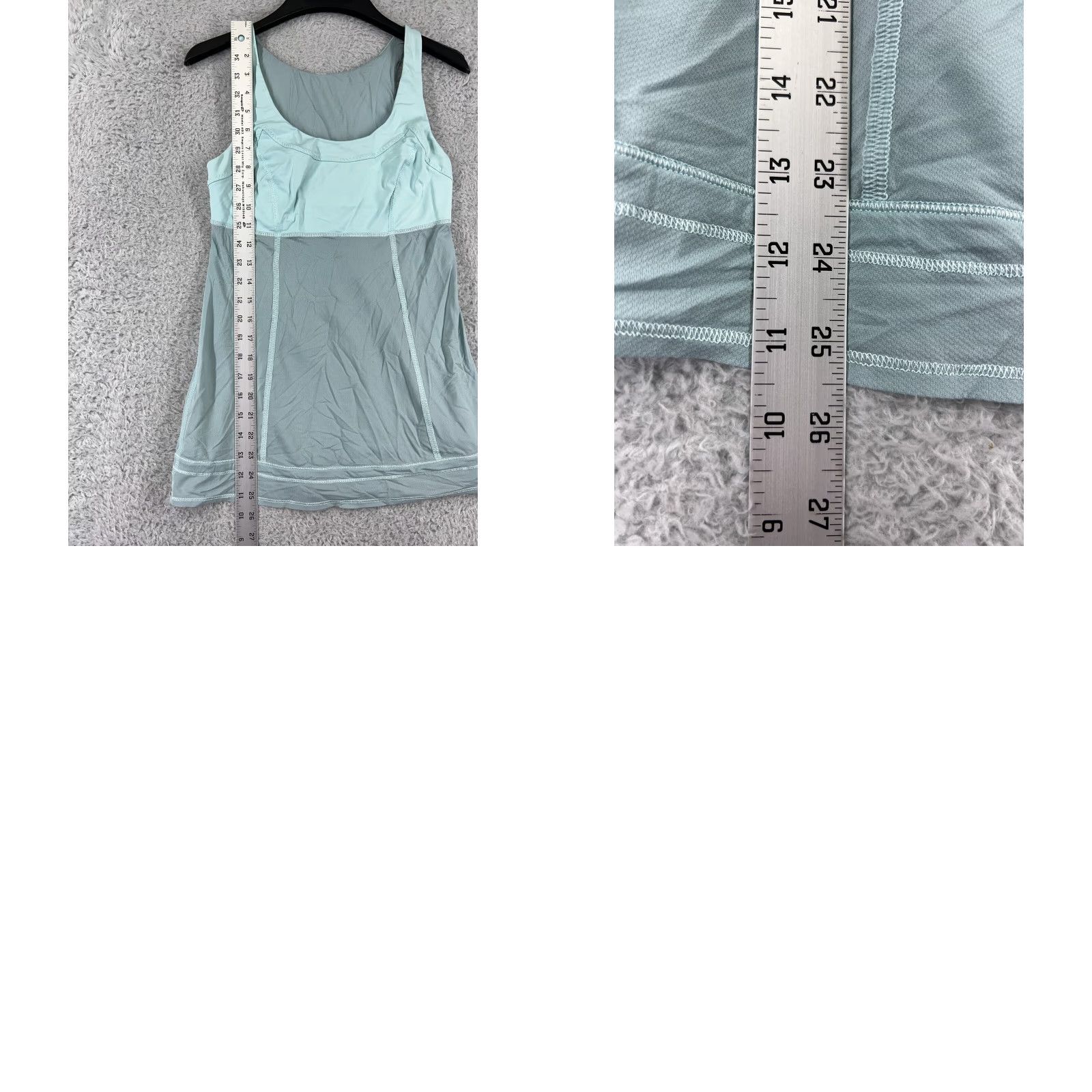Lululemon Lululemon Shirt Womens 2 Teal Tank Top Ta Ta Topper Run Running Athletic Wear Tank Women Teal Nike Style? Size XS / US 0-2 / IT 36-38 - 9 Thumbnail